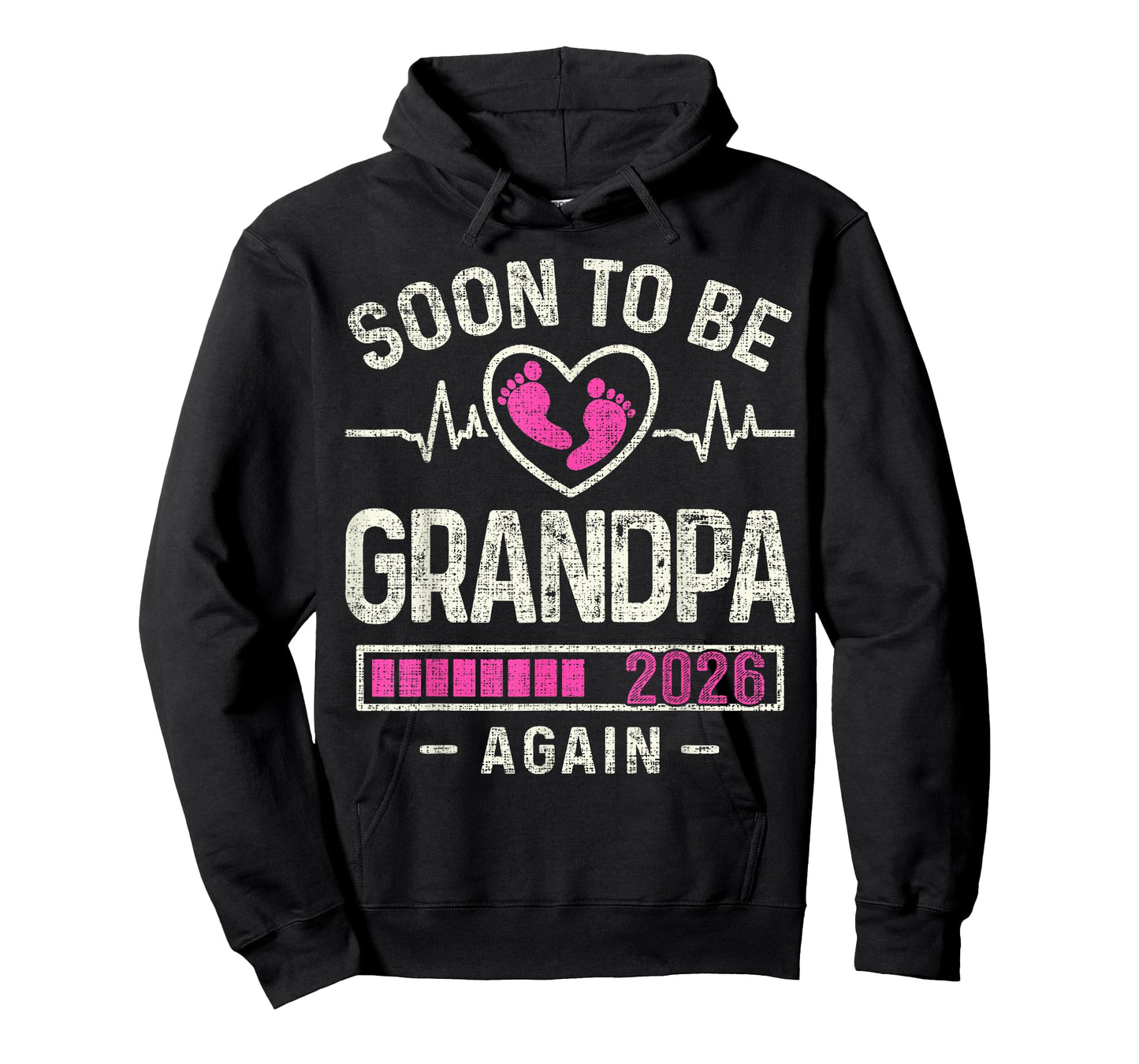 Soon to Be Grandpa Again 2026 Expecting Baby Grandfather T-Shirt