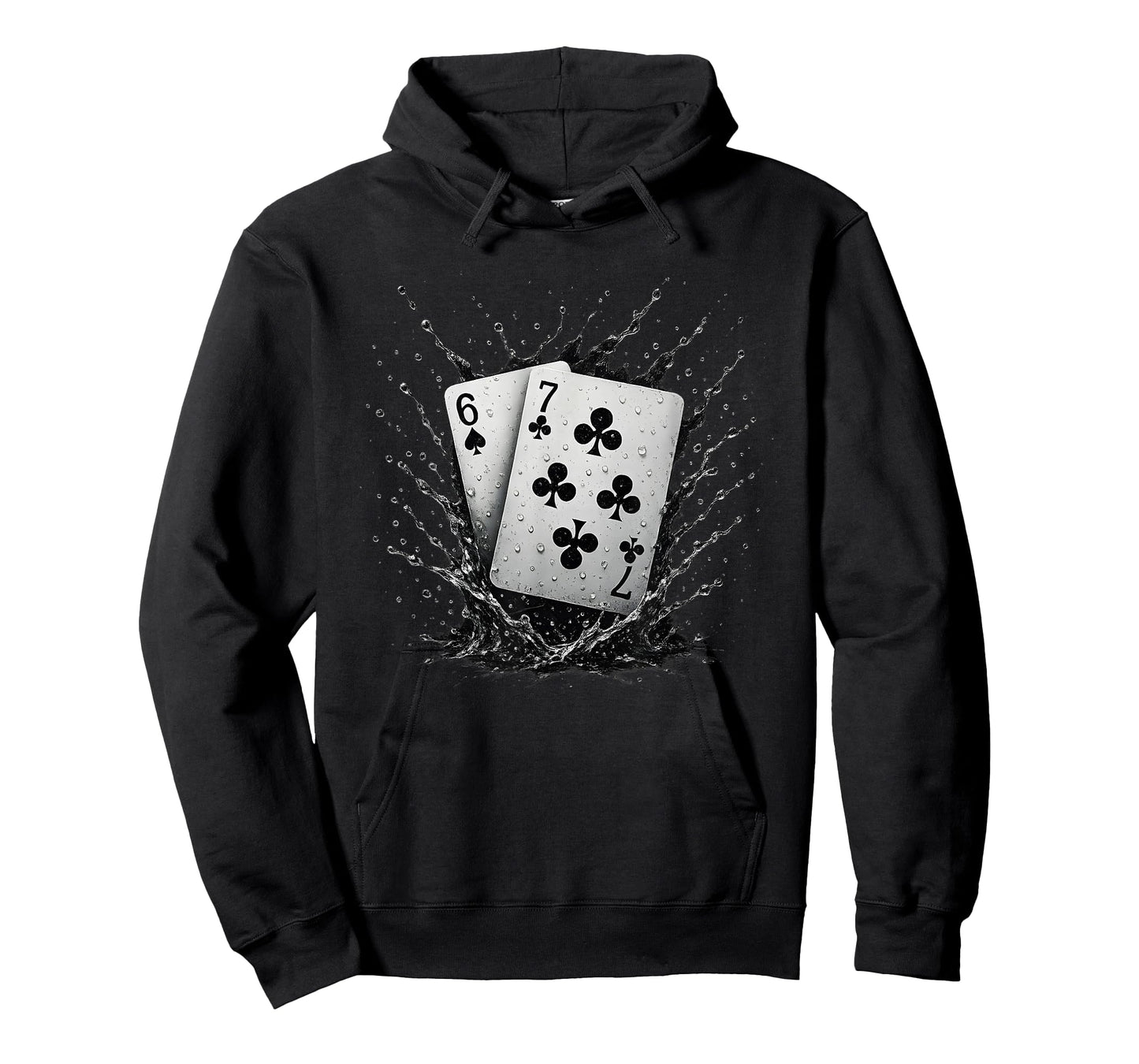 67 Playing Cards Six Seven Meme Card Game Poker Casino Fans T-Shirt