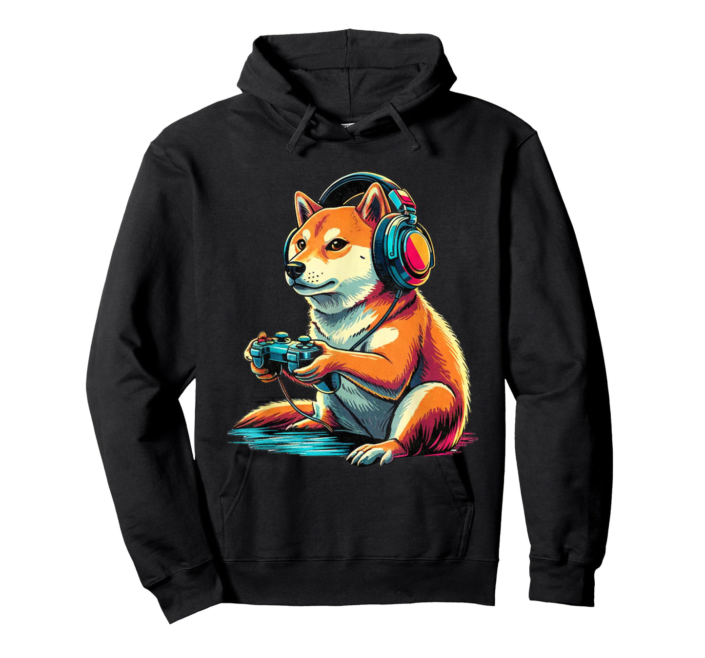 Shiba Dog Funny Video Games Shiba Dog T-Shirt