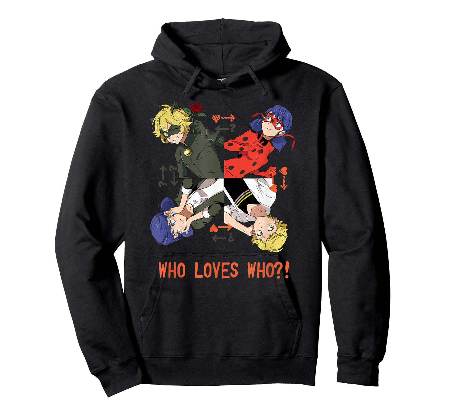 Miraculous Who Loves Who Marinette Adrien T-Shirt