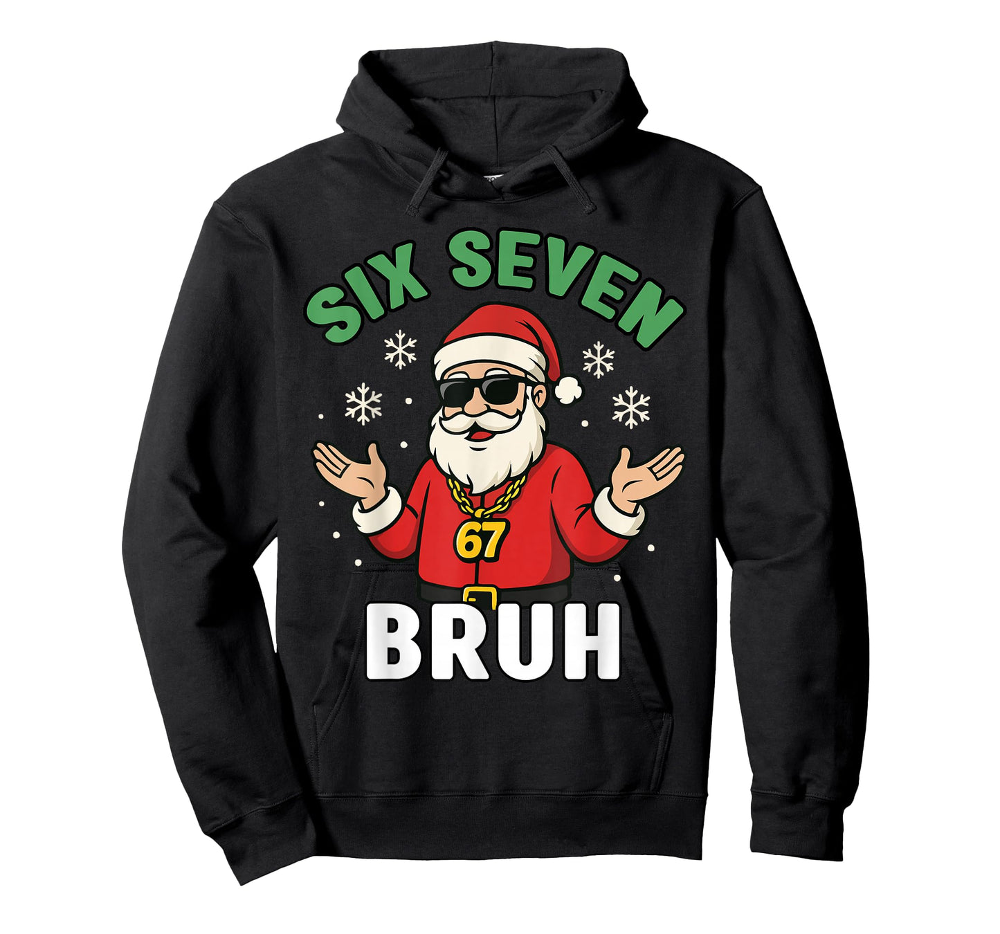 Six Seven 67 Christmas 6 7 Bruh Boys Kids 6-7 Meme Youth T-Shirt