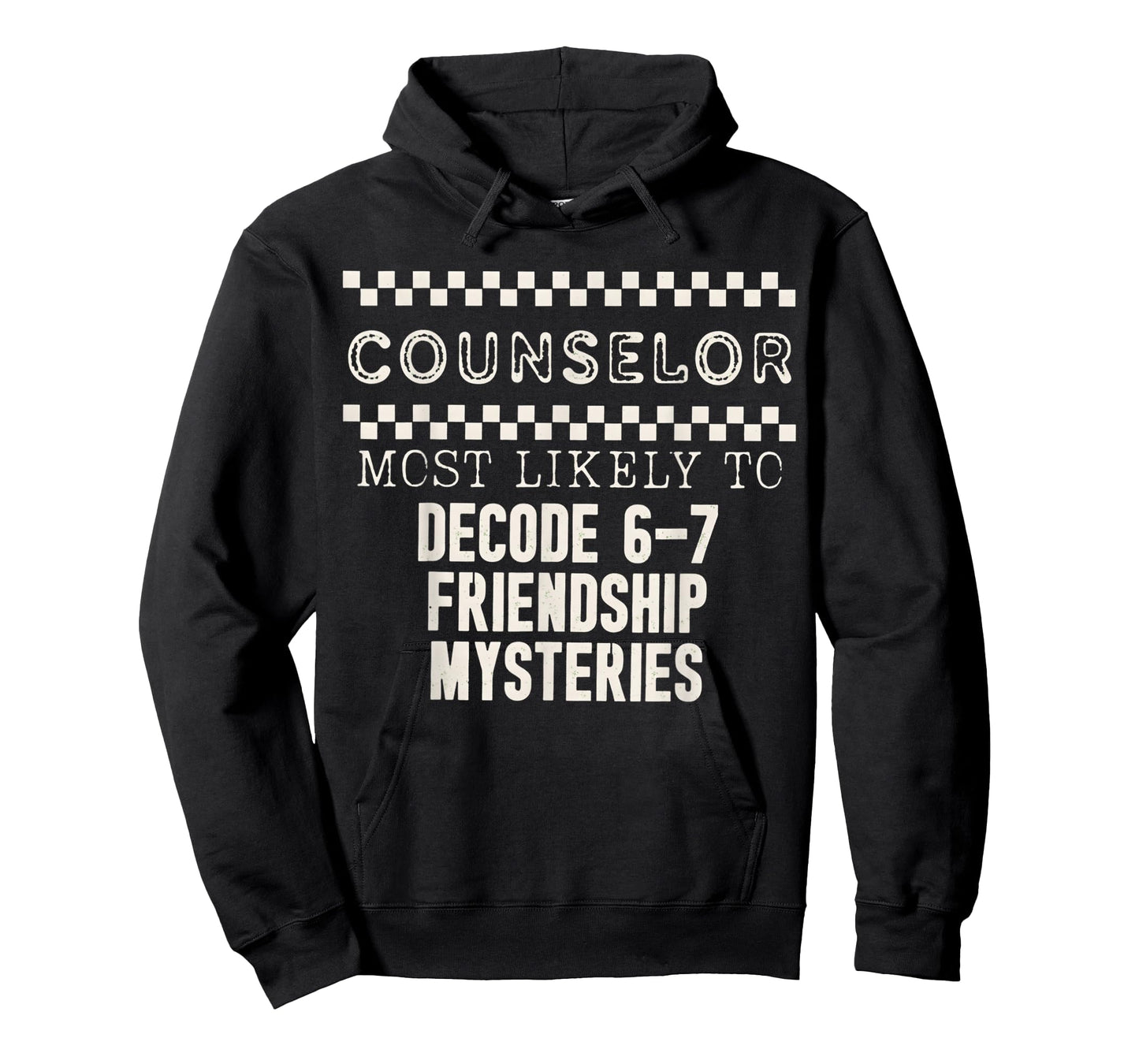 Counselor Most Likely to Decode 6 7 Friendship Mysteries T-Shirt