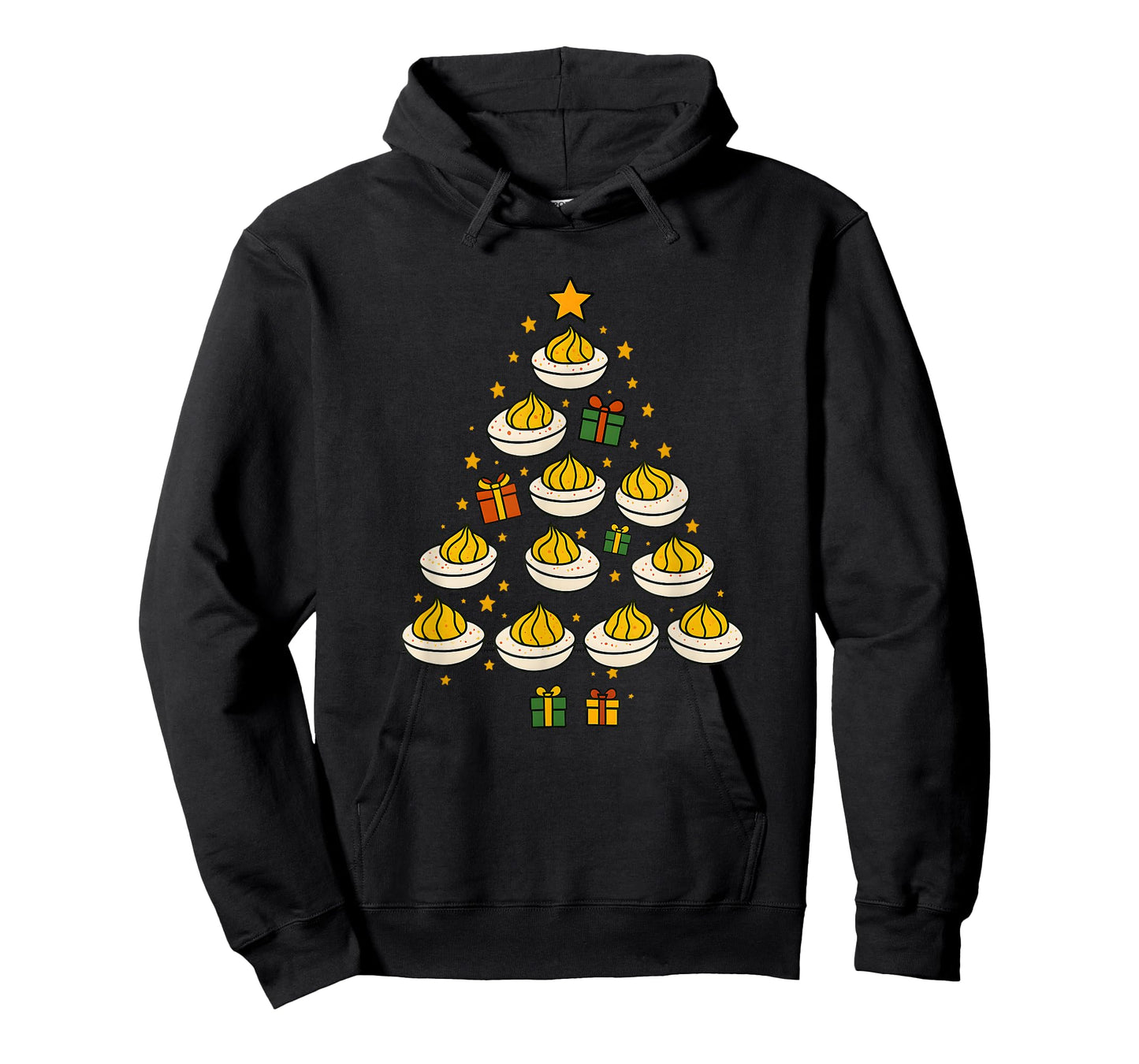 You Know Why I'm Here | Funny Deviled Christmas Eggs Tree T-Shirt