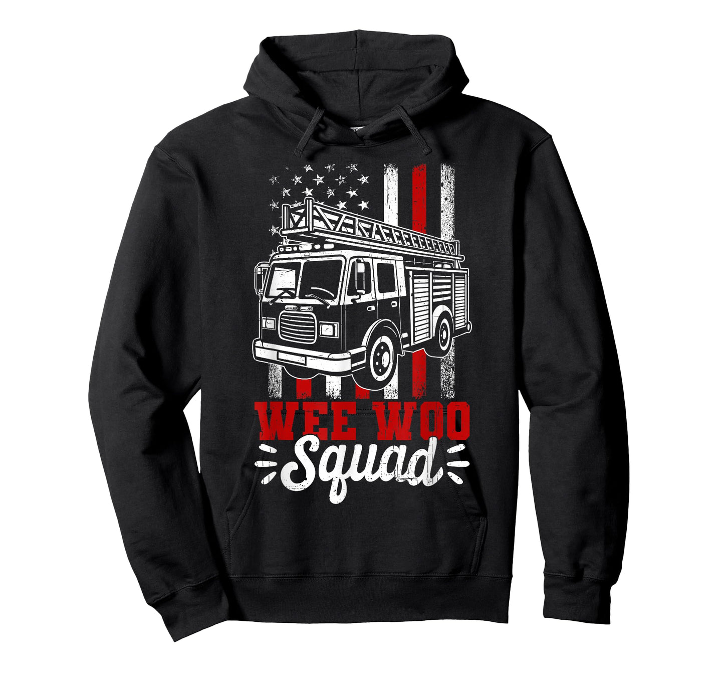 Funny Firefighter Shirt Men Women Kids Fire Truck Fireman T-Shirt