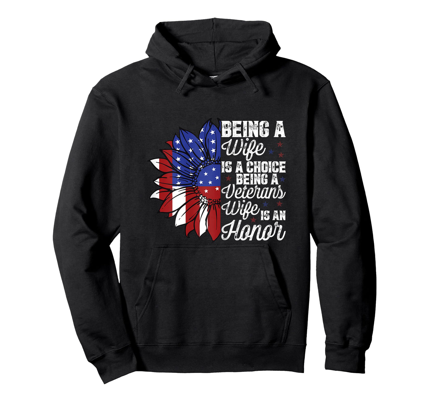 Patriotic Veterans Day Being A Veterans Wife is an Honor T-Shirt