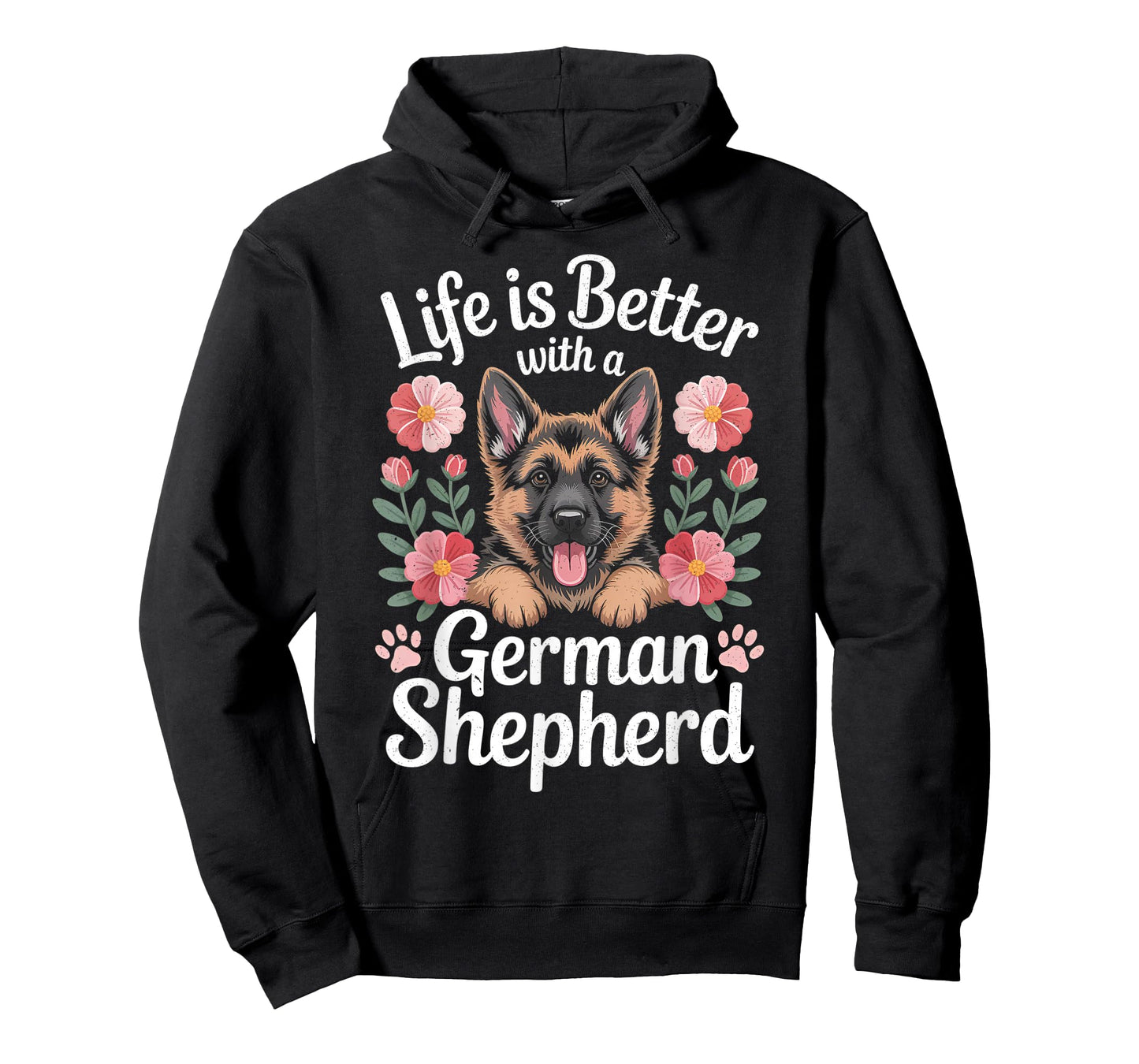 Life is Better with A German Shepherd Dog Lover T-Shirt