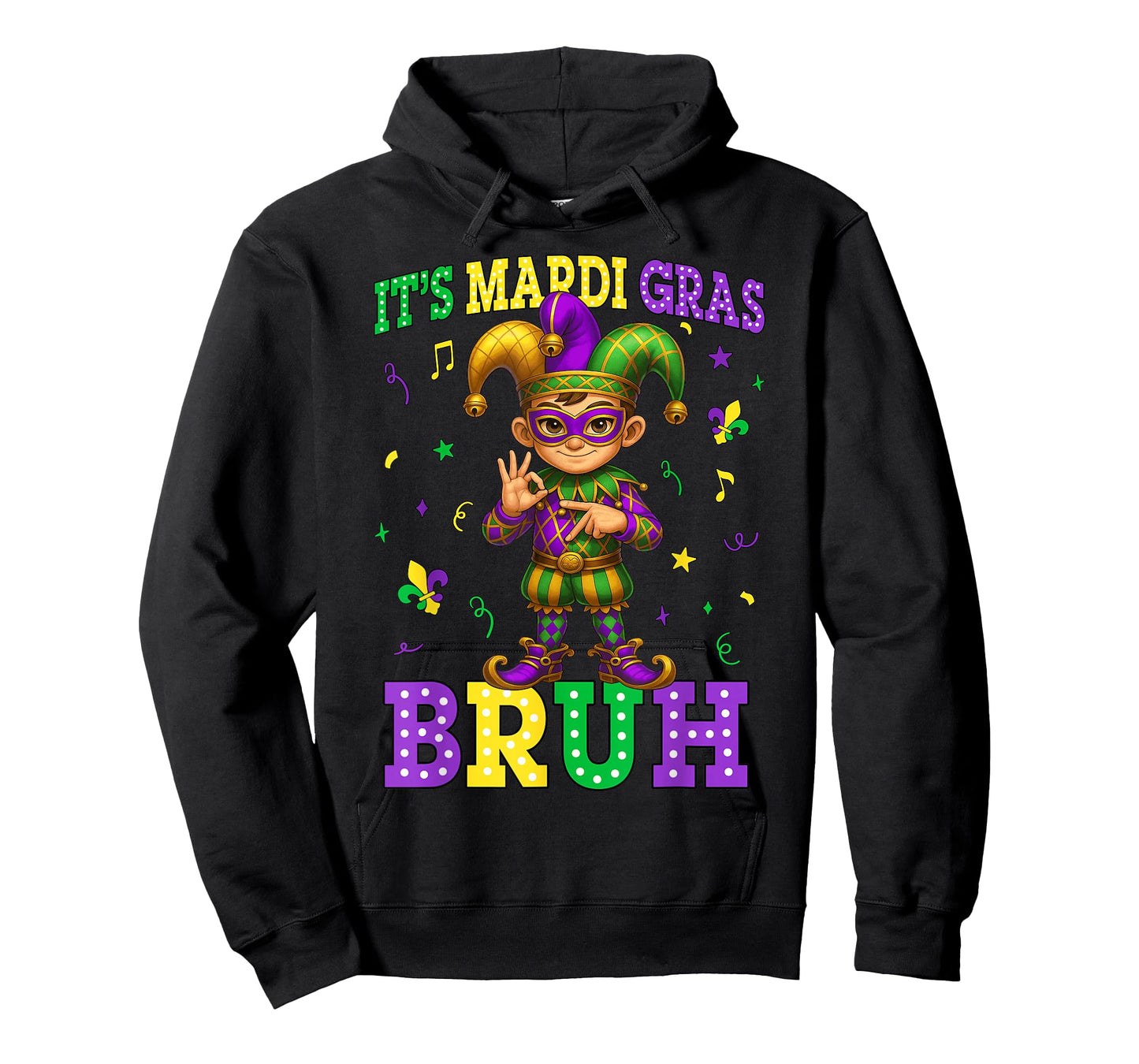 It's Mardi Gras Bruh Funny Six Seven 67 Meme Men Boy Kids T-Shirt