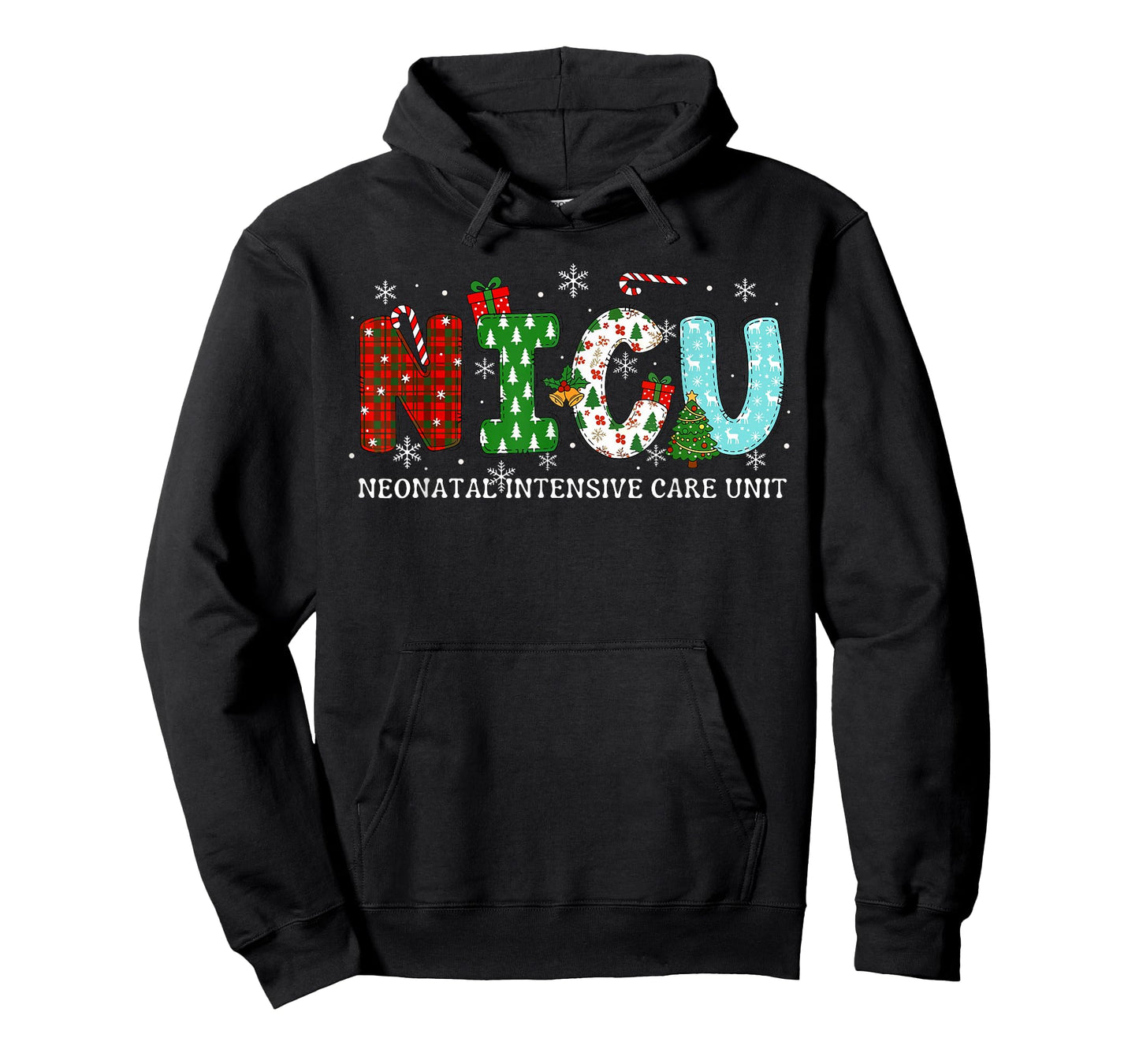 NICU Nurse Christmas Neonatal Intensive Care Unit Nursing T-Shirt