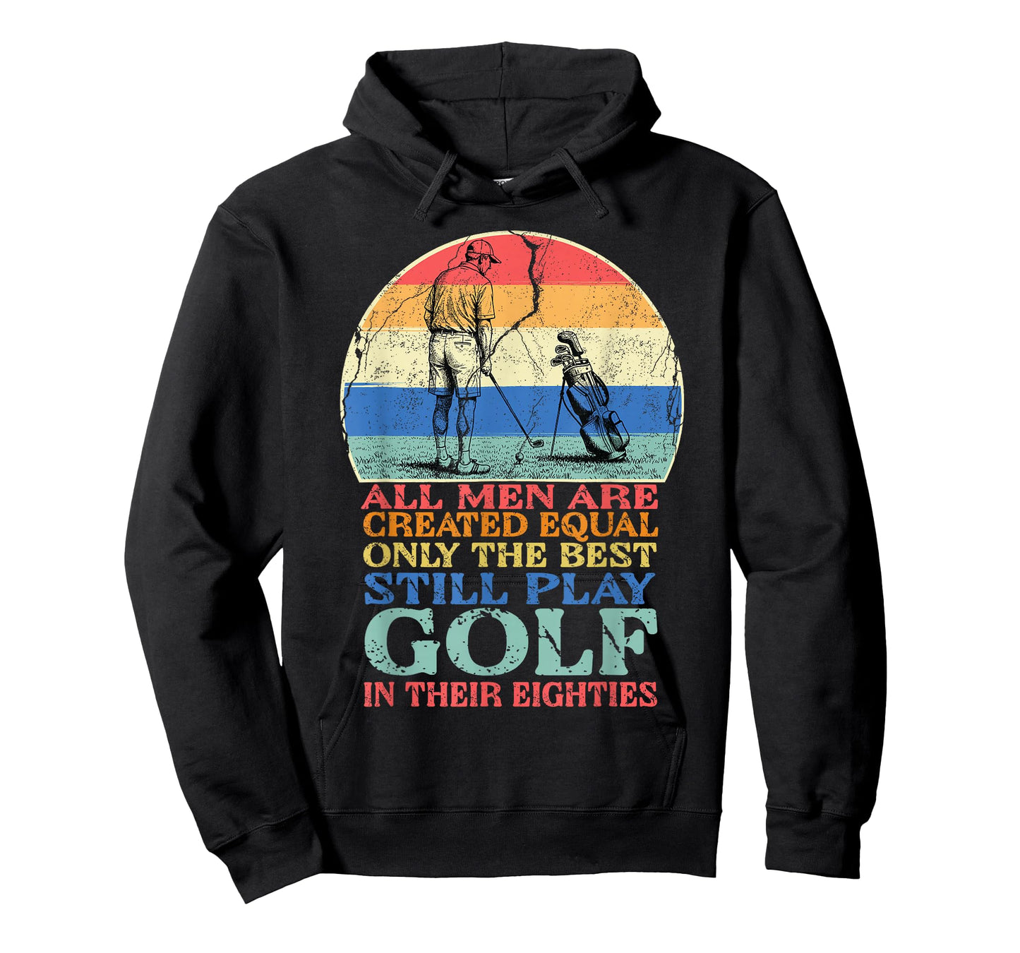 Golf Player All Men are Created Equal Funny Golfer Golfing T-Shirt