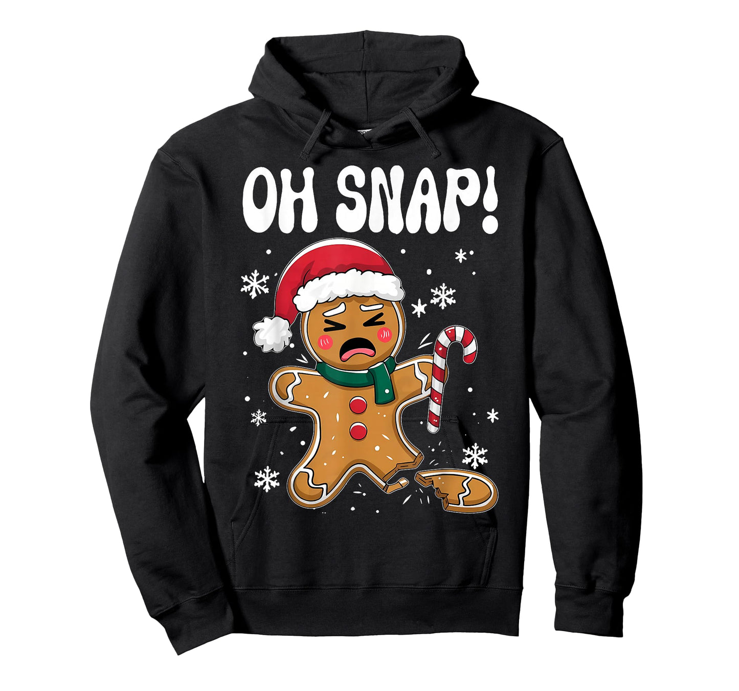 Gingerbread Man Oh Snap Christmas Funny Cookie Baking Gift T-Shirt