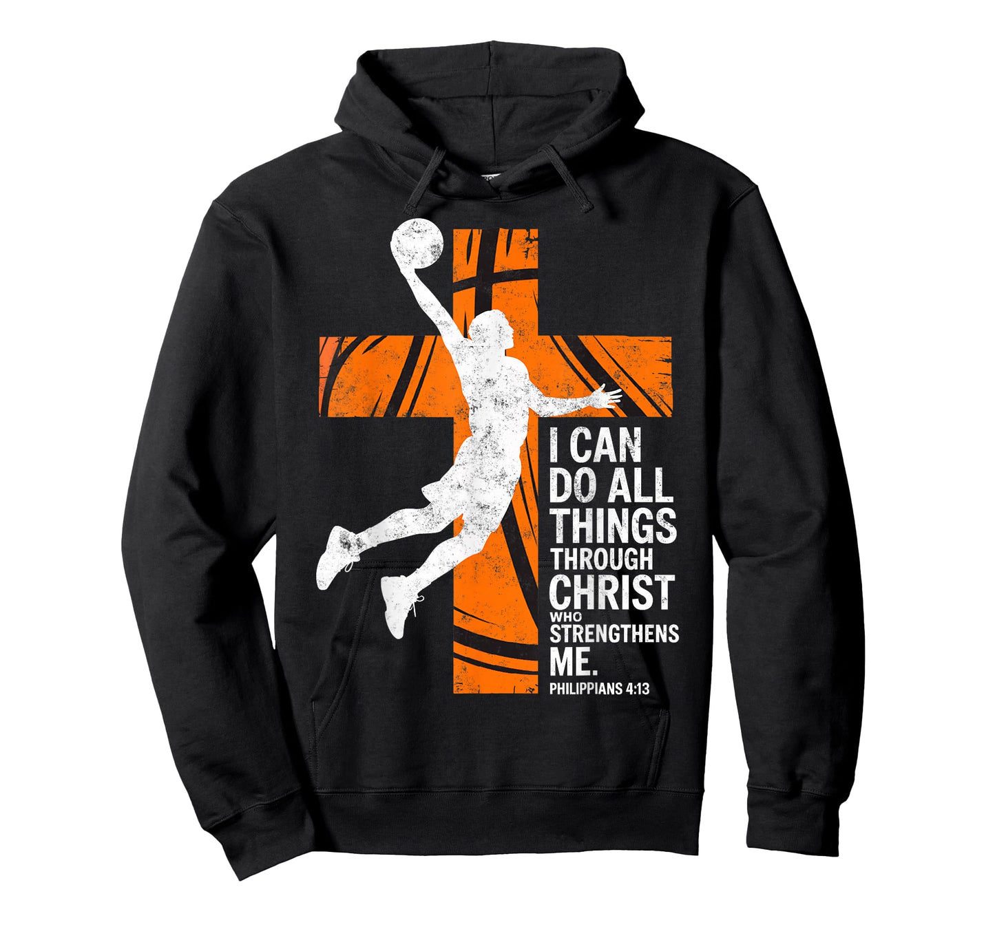 I Can Do All ThingsThrough Jesus Christ Basketball Player T-Shirt