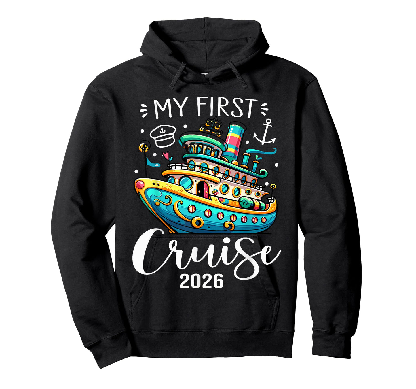 My First Cruise 2026 Cute Family Kids Cruising Vacation T-Shirt