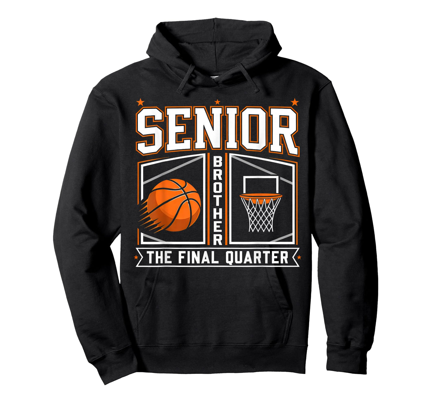 Senior Brother Basketball The Final Quarter Class of 2026 T-Shirt