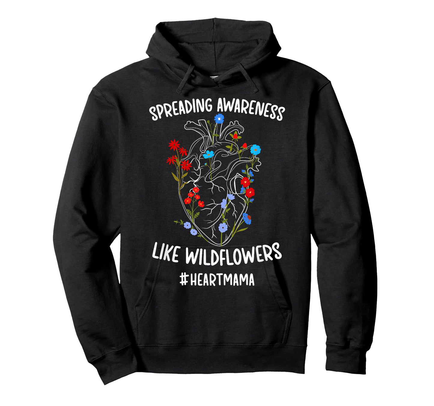 Heart Mama CHD Awareness Proud CHD Mom of A CHD Warrior T-Shirt