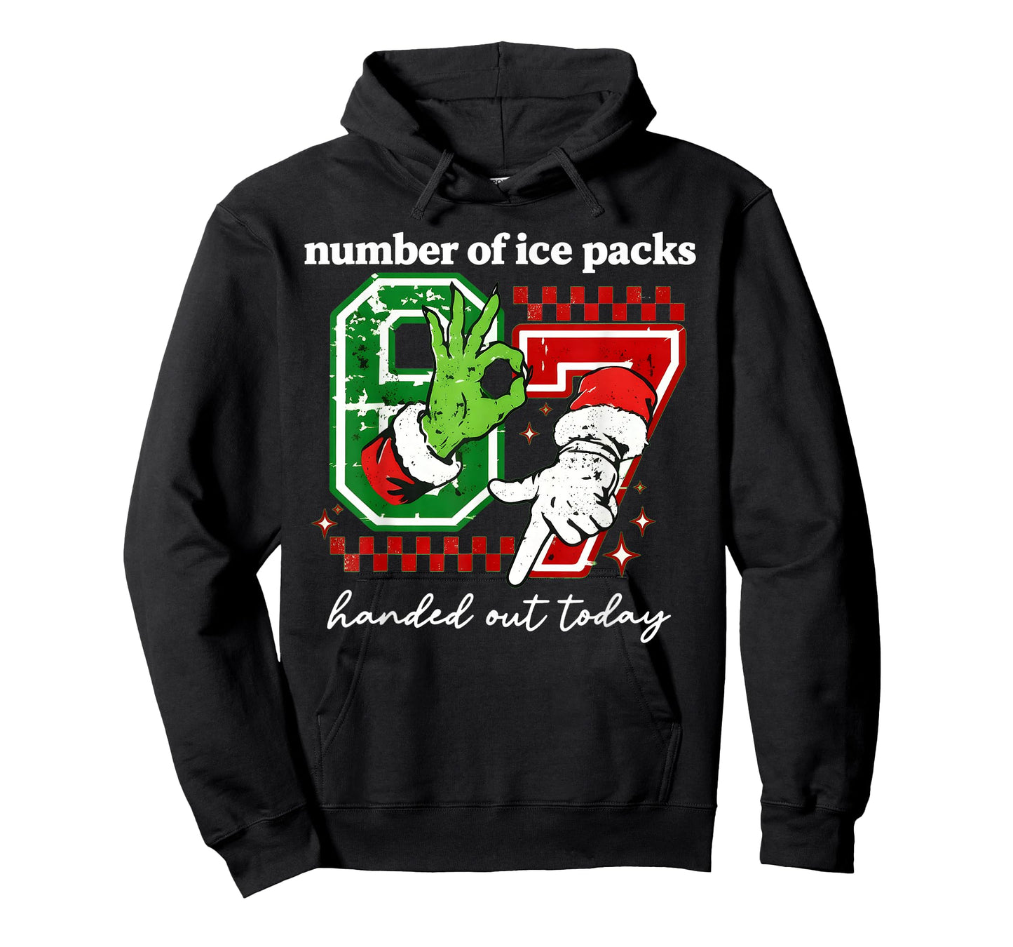 Funny 67 School Nurse for Christmas 6 7 School Nurse Six Sev T-Shirt
