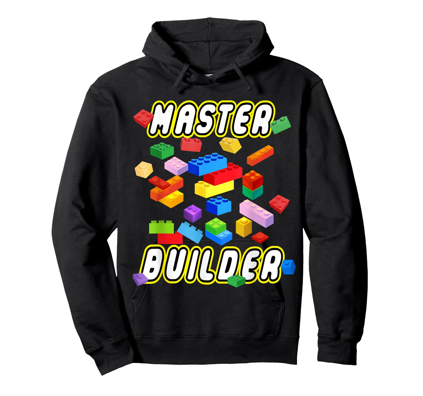 Building Bricks Master Builder Construction Block Building T-Shirt