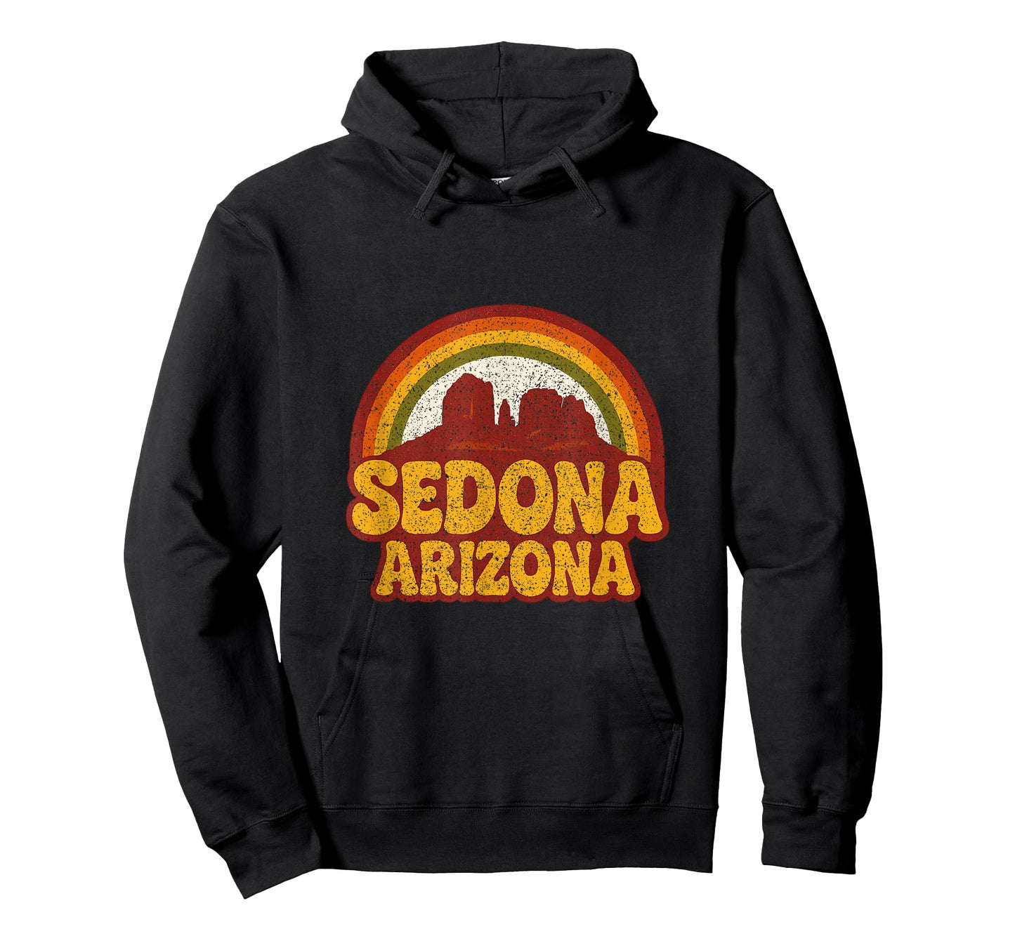 Sedona Arizona Retro Vintage Souvenir Hiking Mountains T-Shirt