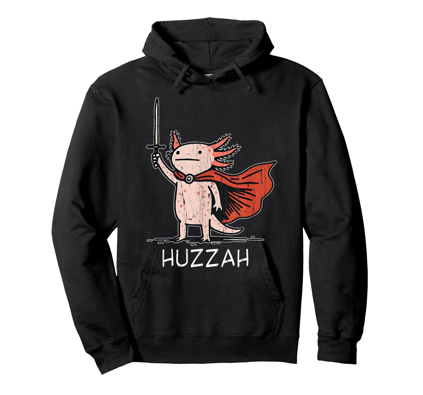 Huzzah Axolotl, Funny Axolotl Meme T-Shirt