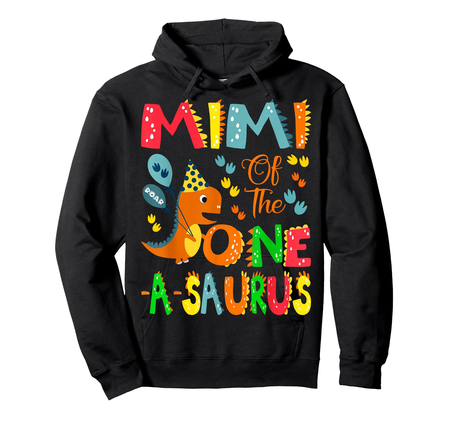 Mimi of The One-A-Saurus 1st Birthday Boy Dinosaur Lover T-Shirt