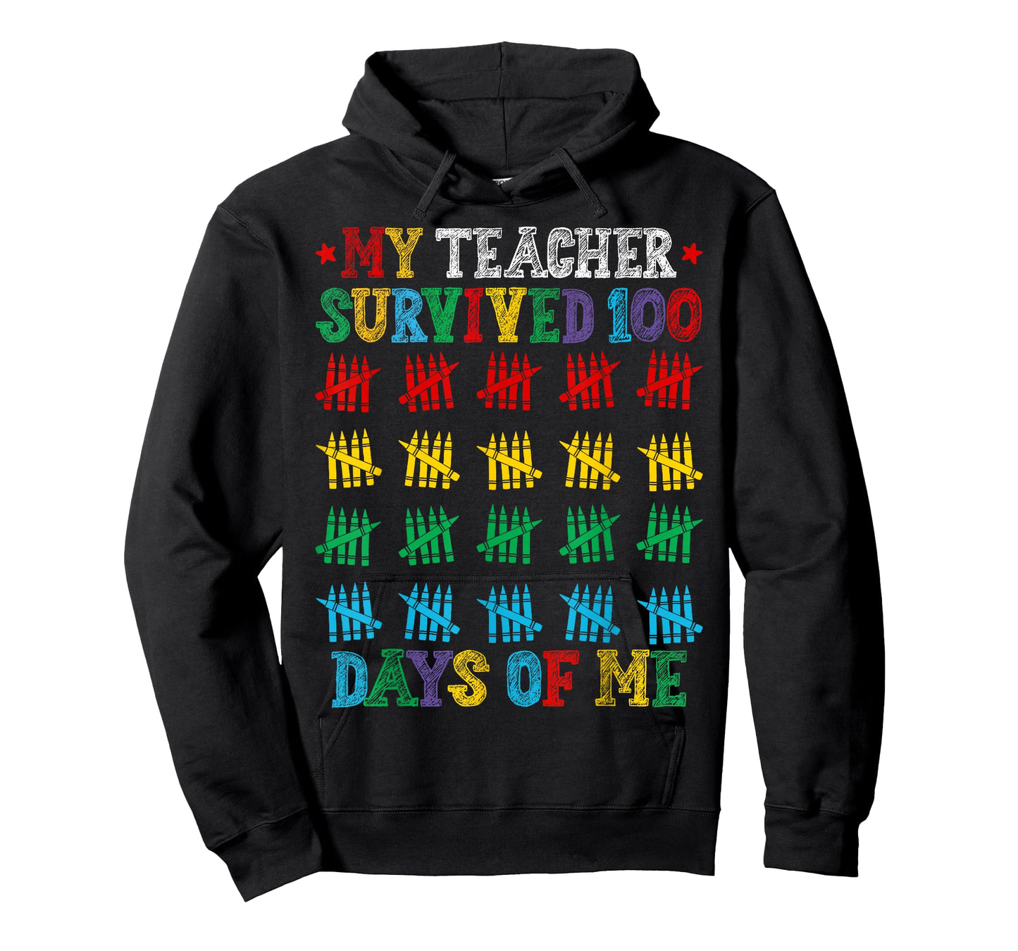 My Teacher Survived 100 Days of Me 100 Days of School Kids T-Shirt