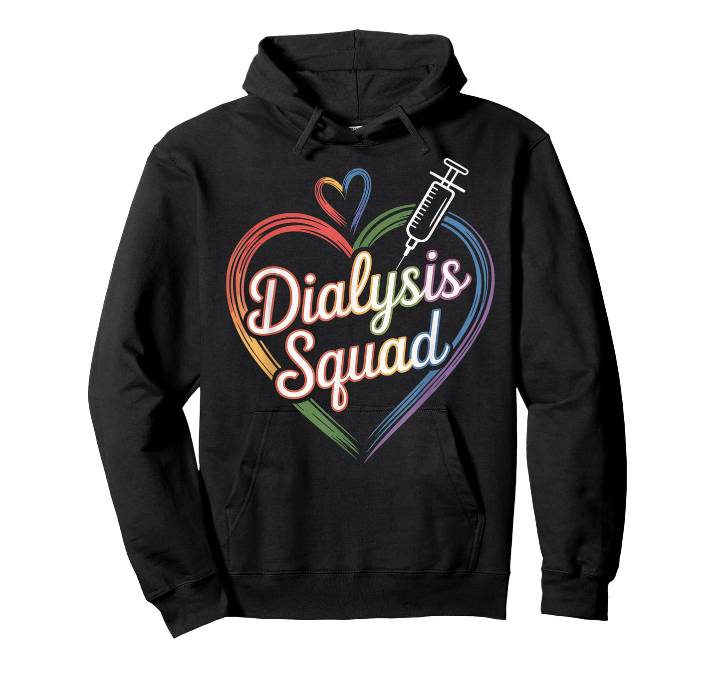 Dialysis Squad Dialysis Nurse Technician Heart T-Shirt