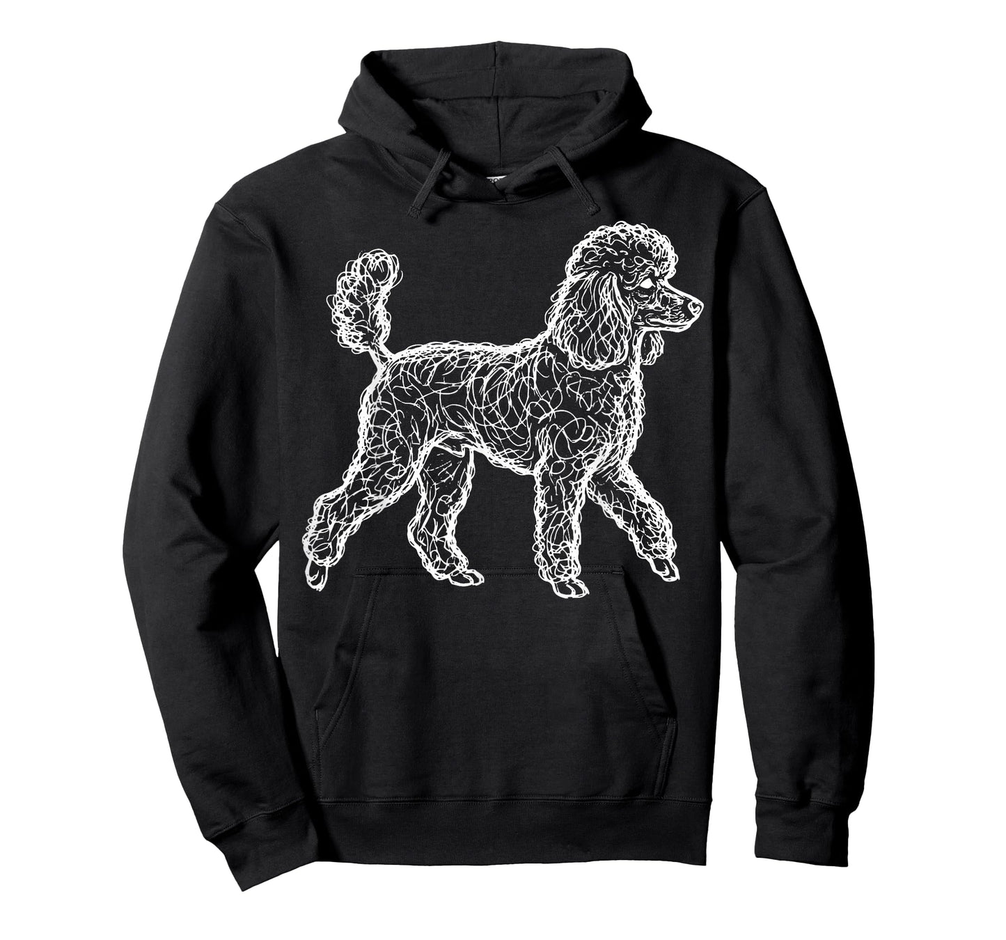 Poodle Line Art T-Shirt