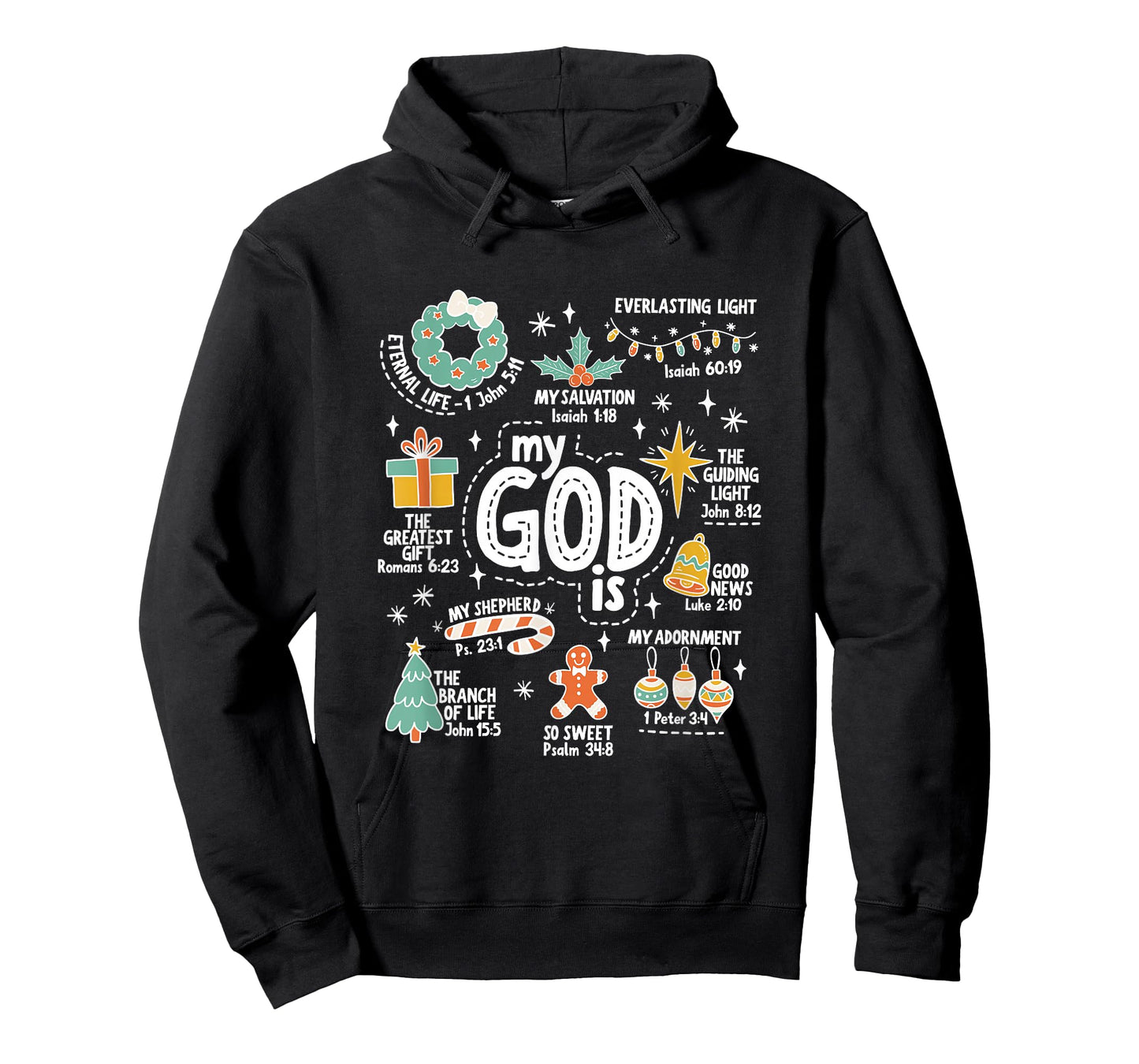 My God is Christmas Jesus is The Reason Faith Christian Xmas T-Shirt