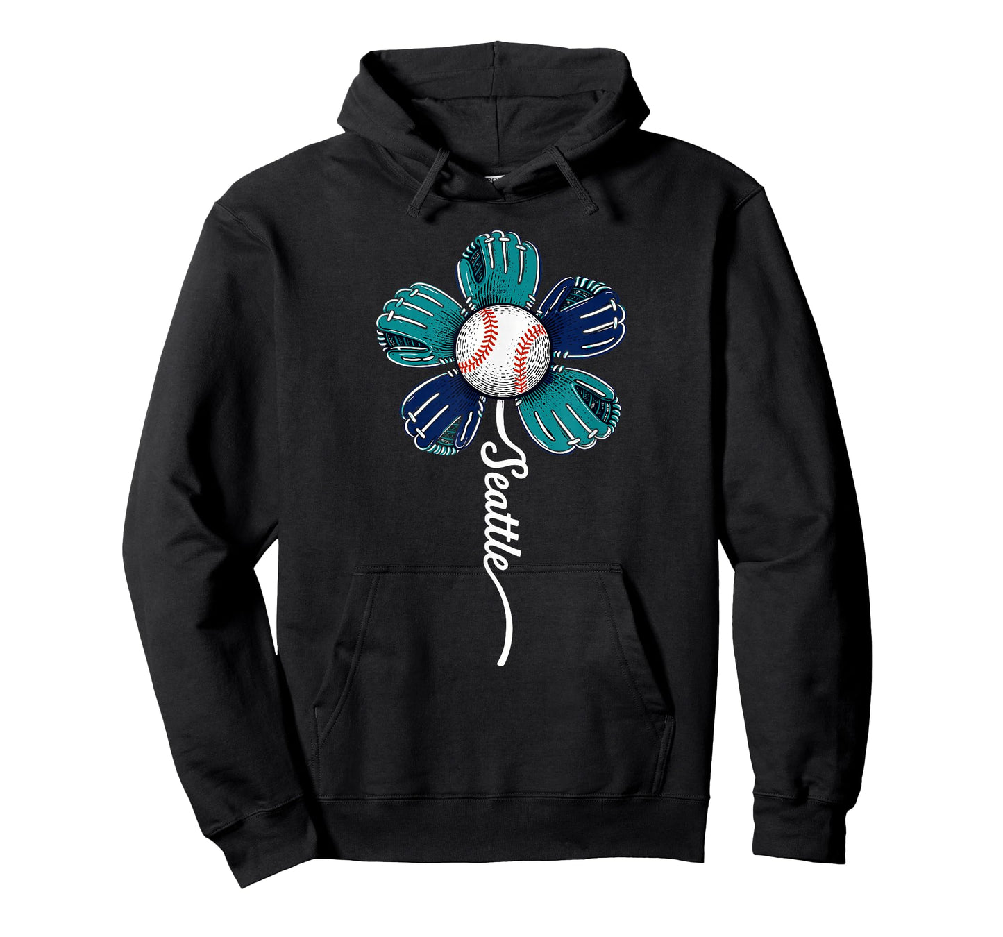 Seattle Flower for Men Women Boys Girls Kids T-Shirt