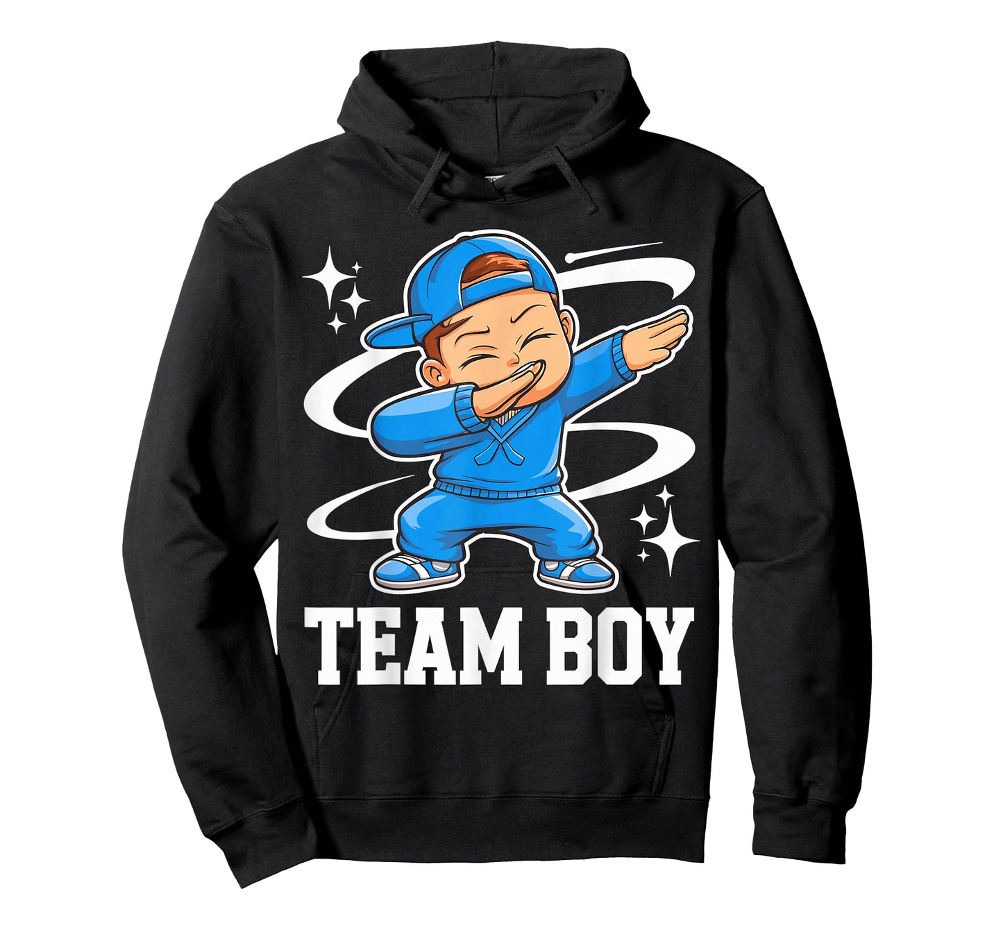 Team Boy Gender Reveal Party Baby Announcement T-Shirt