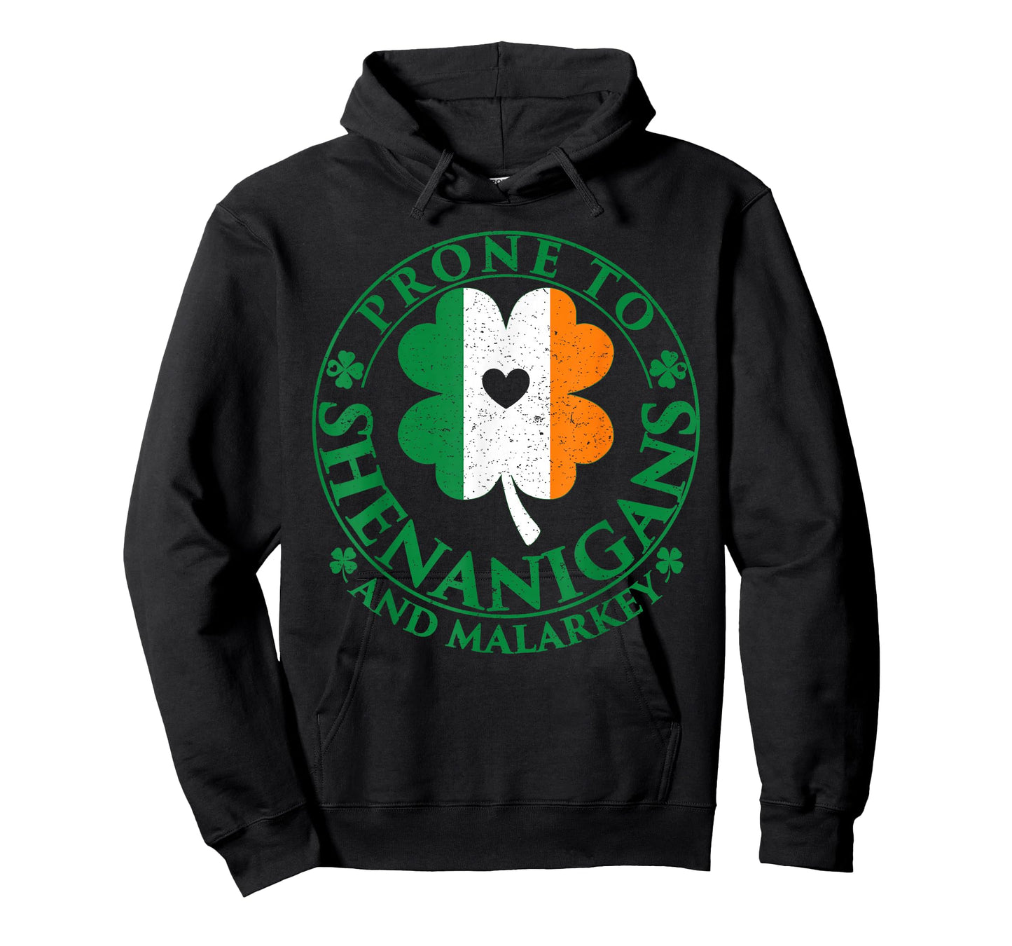 Prone to Shenanigans & Malarkey Fun Clovers St Patrick's Day T-Shirt