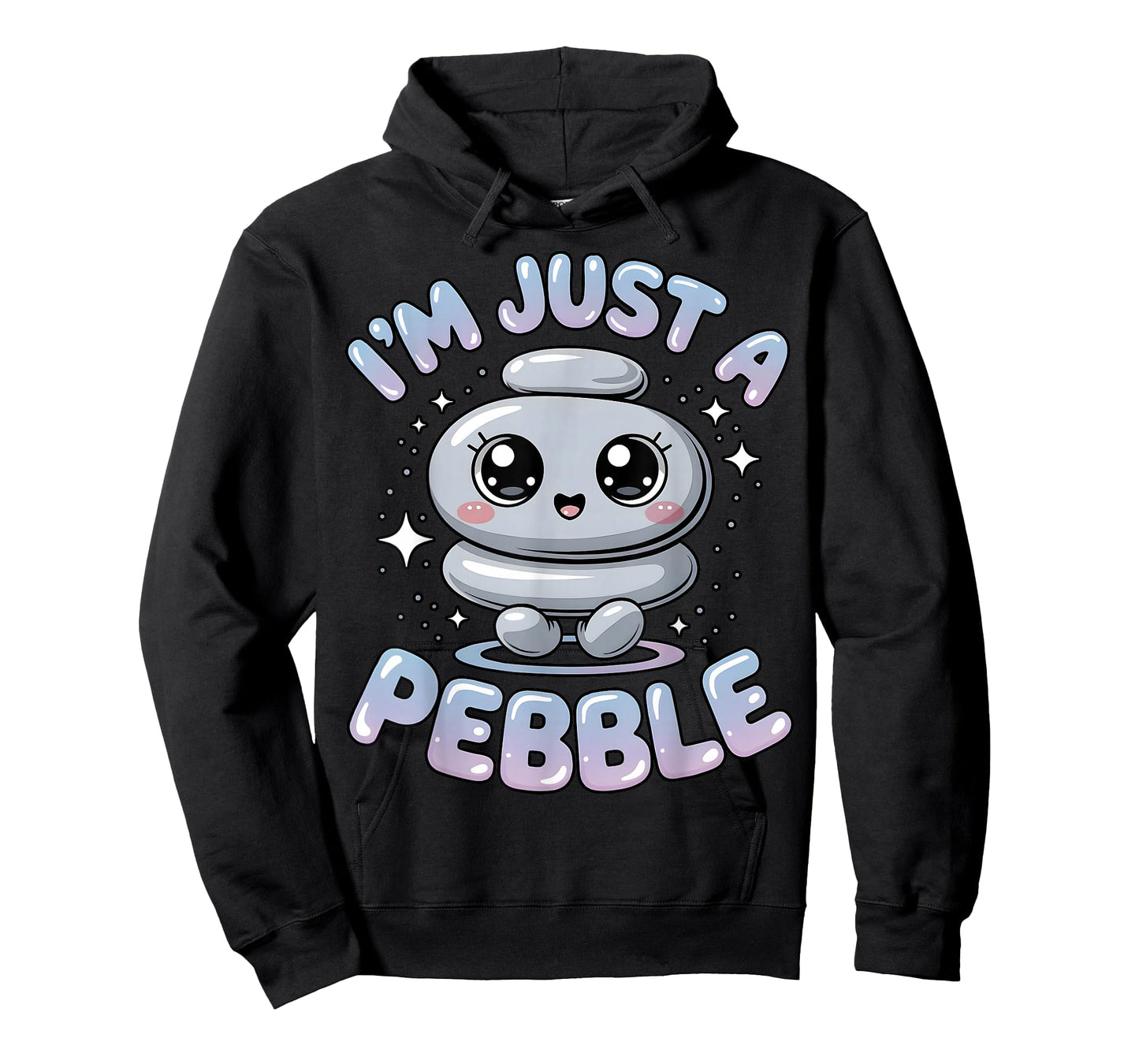 I’m Just a Pebble Funny Minimalist Rock Lover T-Shirt