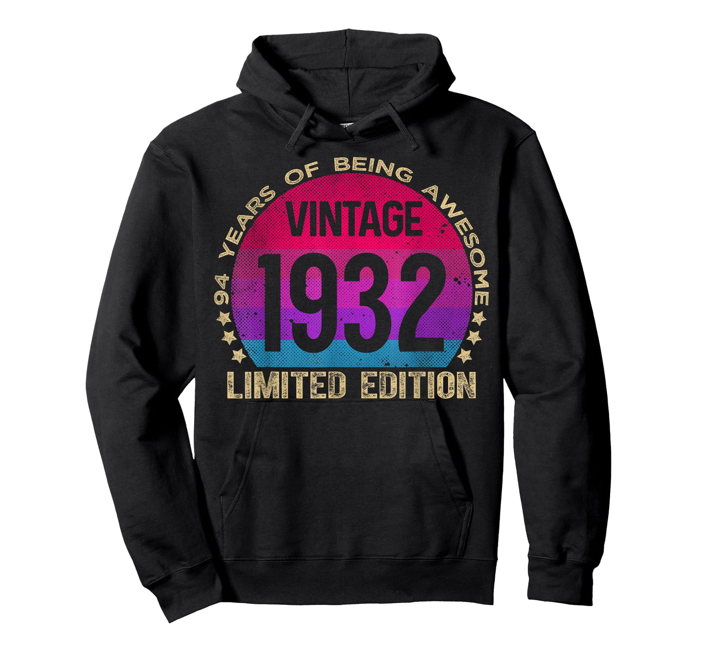 94 Year Old Gifts Vintage 1932 Limited Edition 94th Birthday T-Shirt