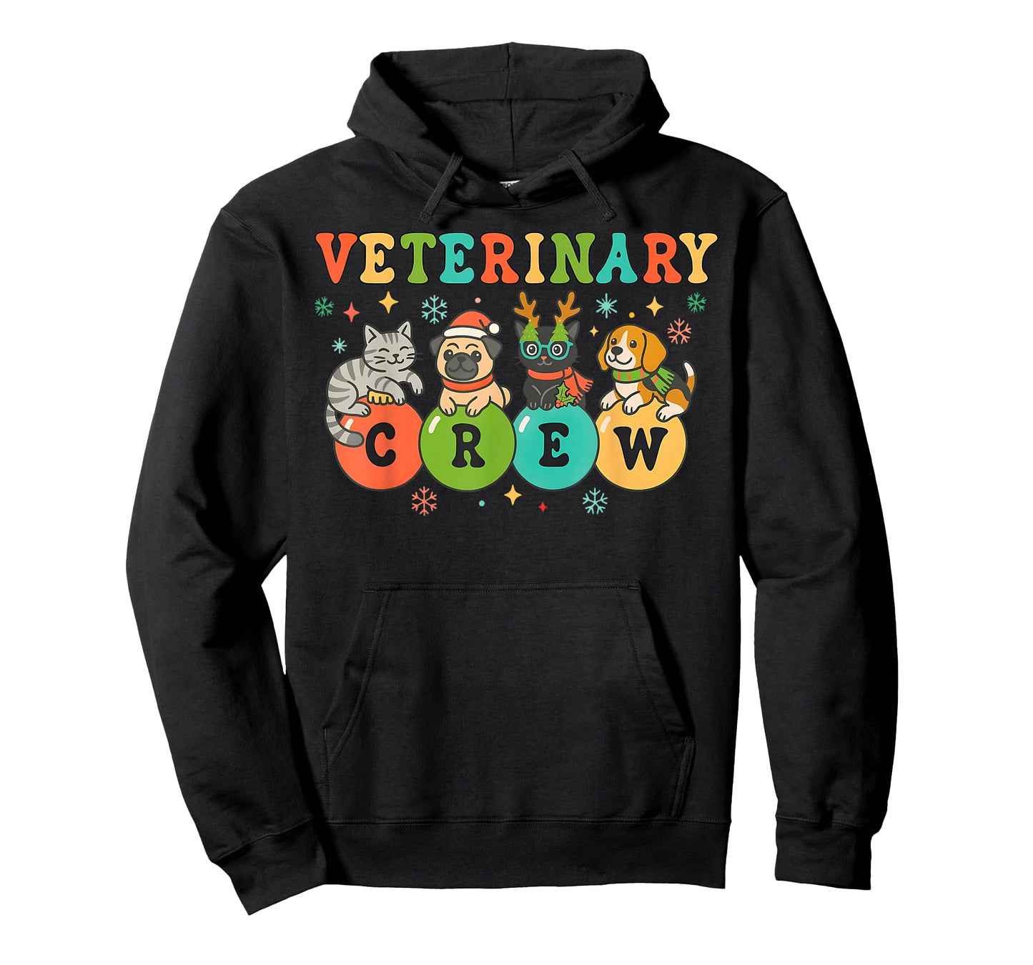 Veterinarian Christmas Veterinary Medicine Vet Technician T-Shirt