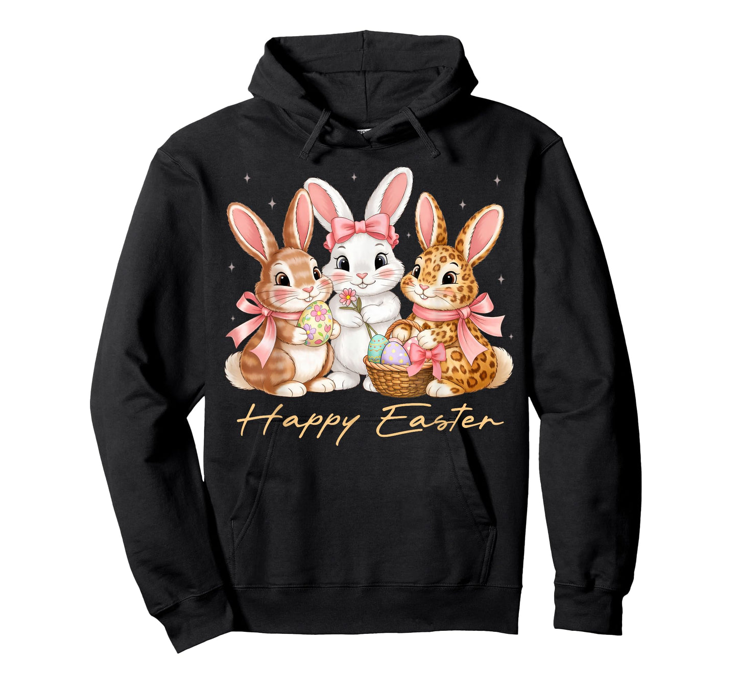 Happy Easter Shirts Women Girls Cute Bunny Rabbit Easter Day T-Shirt