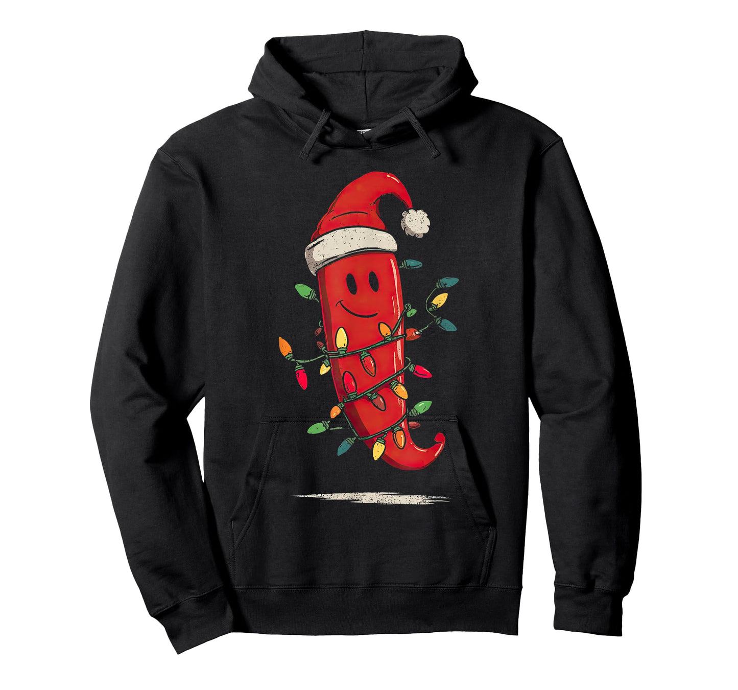 Funny Chili Pepper Christmas Graphics Lights Lover T-Shirt