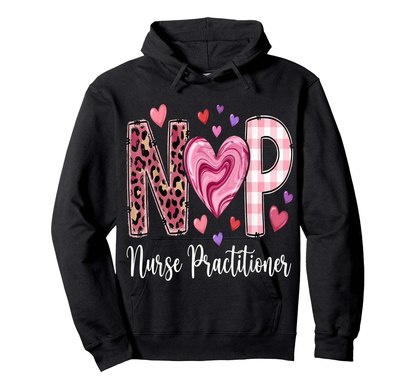 Nurses Graduate Nurses Heart NP Valentine Nurse Practitioner T-Shirt