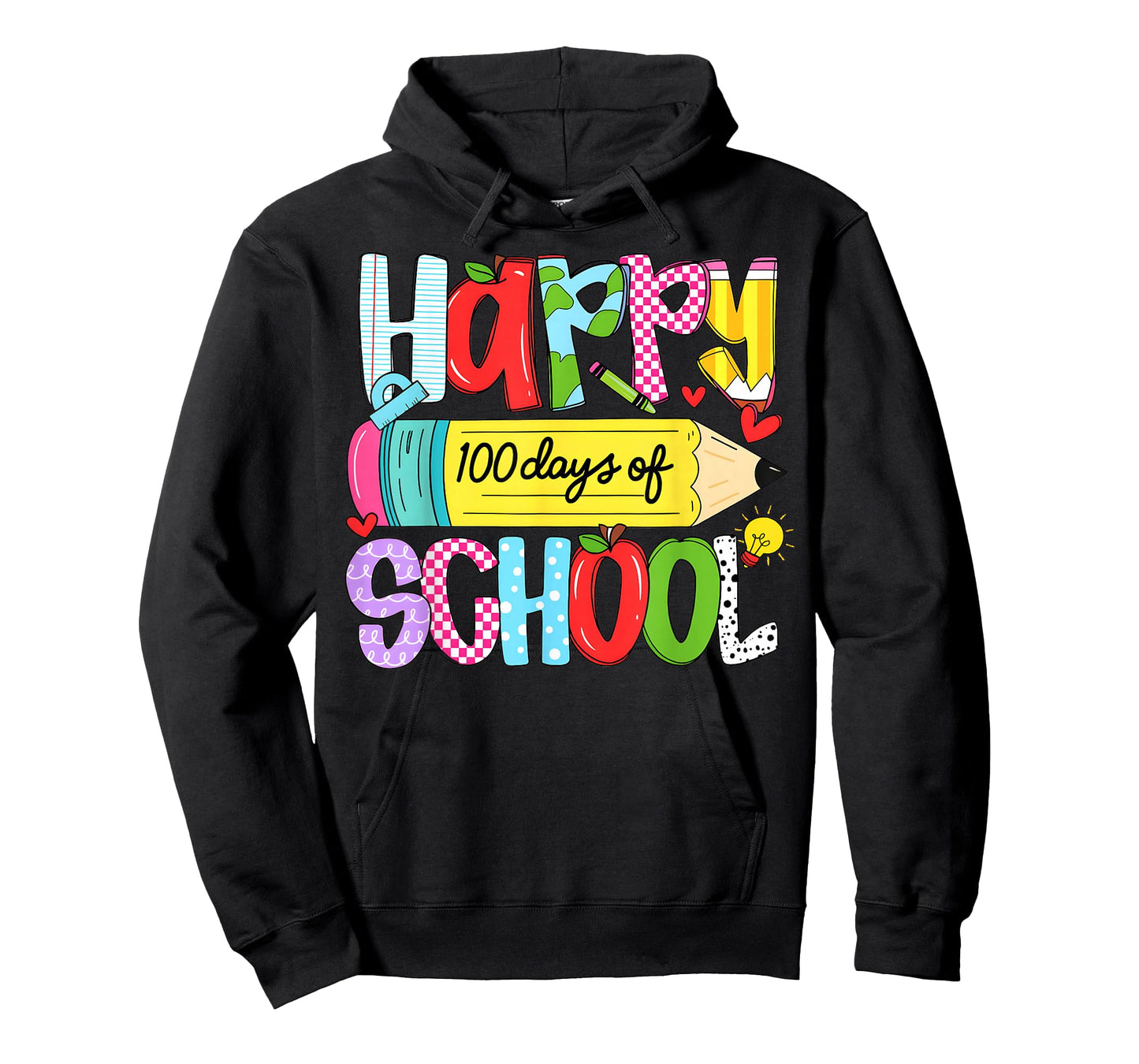 Happy 100th Day of School 100 Days Teacher Boy Girl Kid T-Shirt