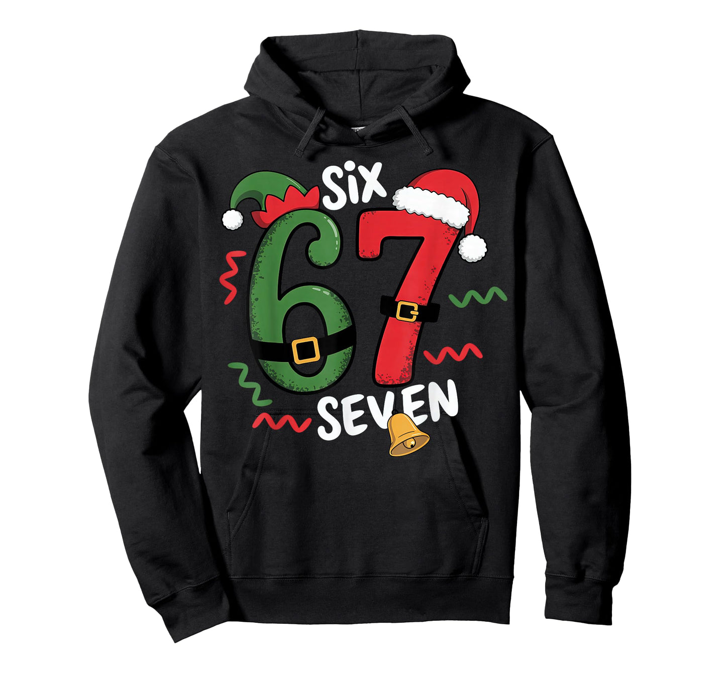 67 Christmas 6 7 Meme Six Seven Xmas T-Shirt