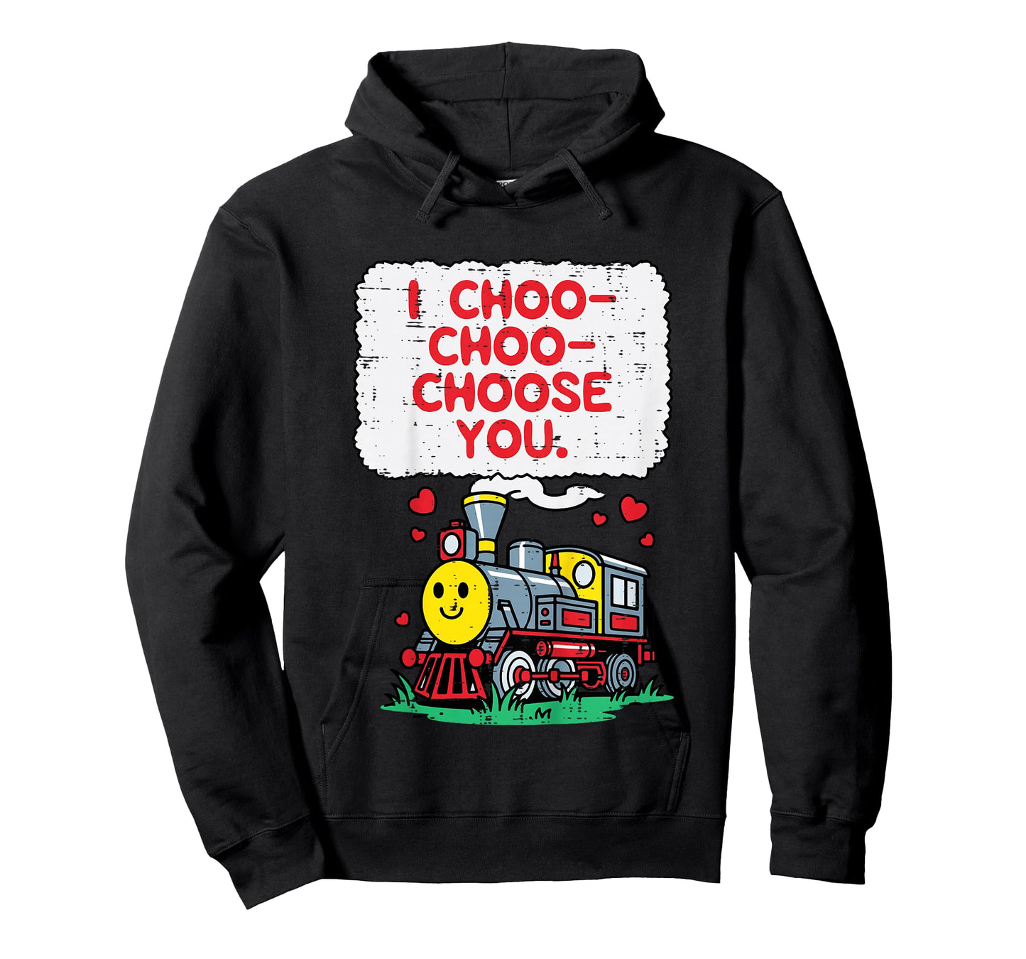 Kids Valentines Day Train I Choo Choose You Boys Kids Toddler T-Shirt