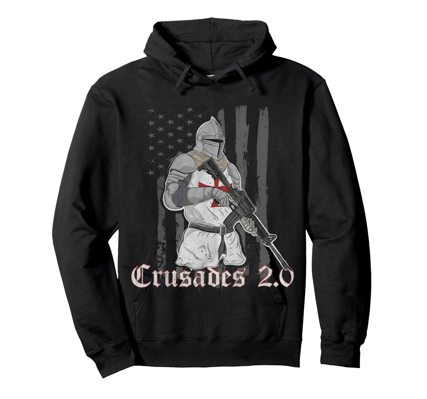 Crusades 2.0 USA American Us Flag Quote T-Shirt