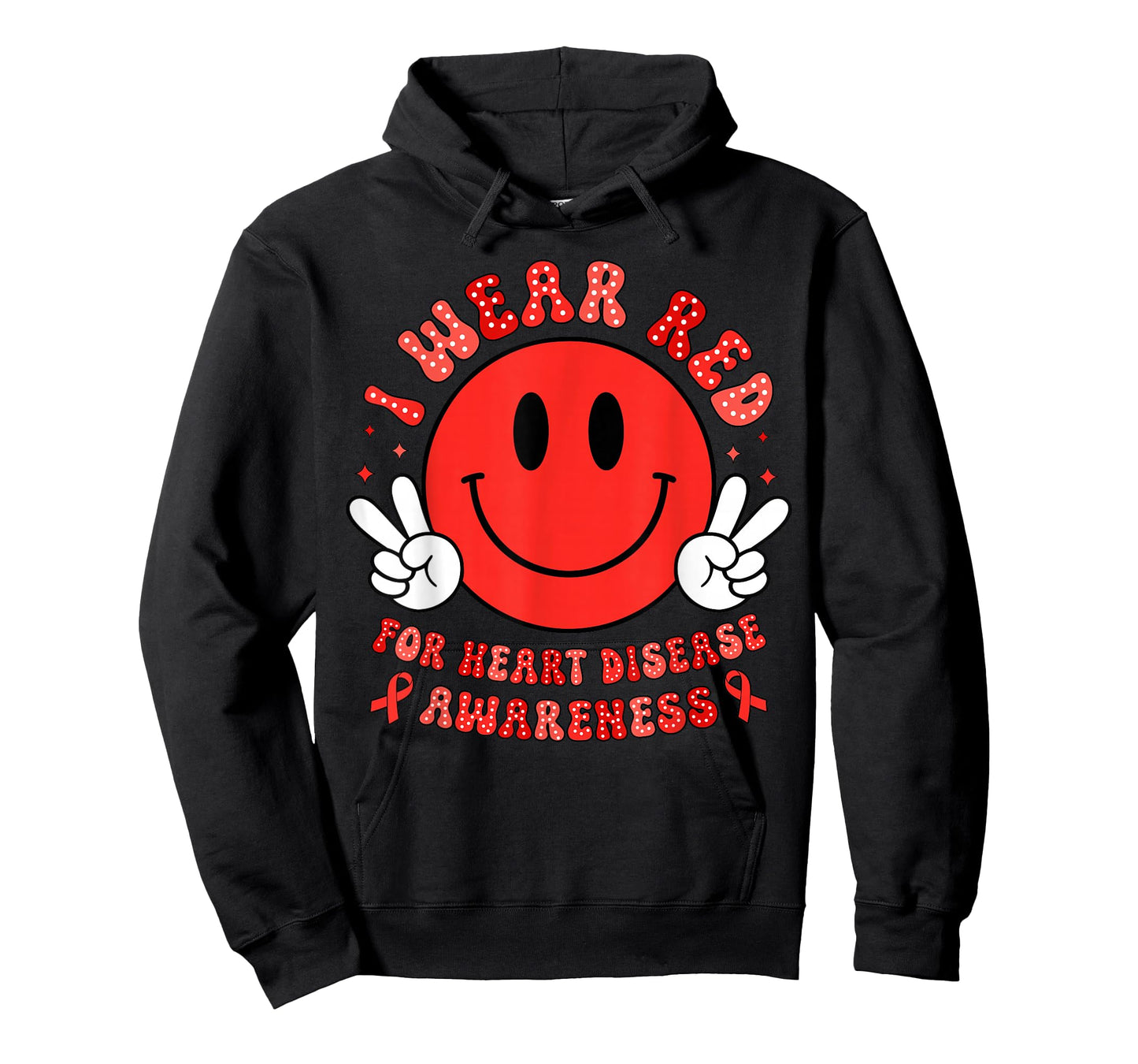 in February We Wear Red CHD Awareness Heart Disease Month T-Shirt