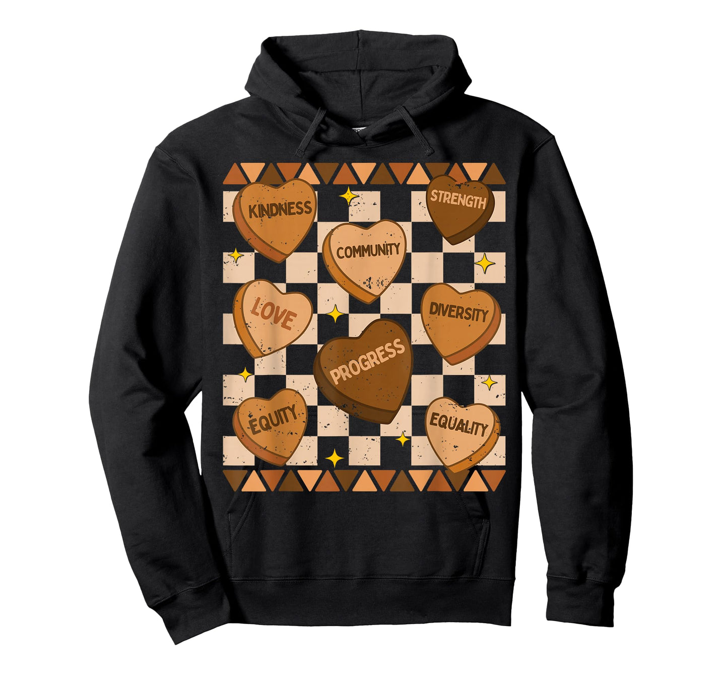 Black History Month Positive African American Men Women Kids T-Shirt