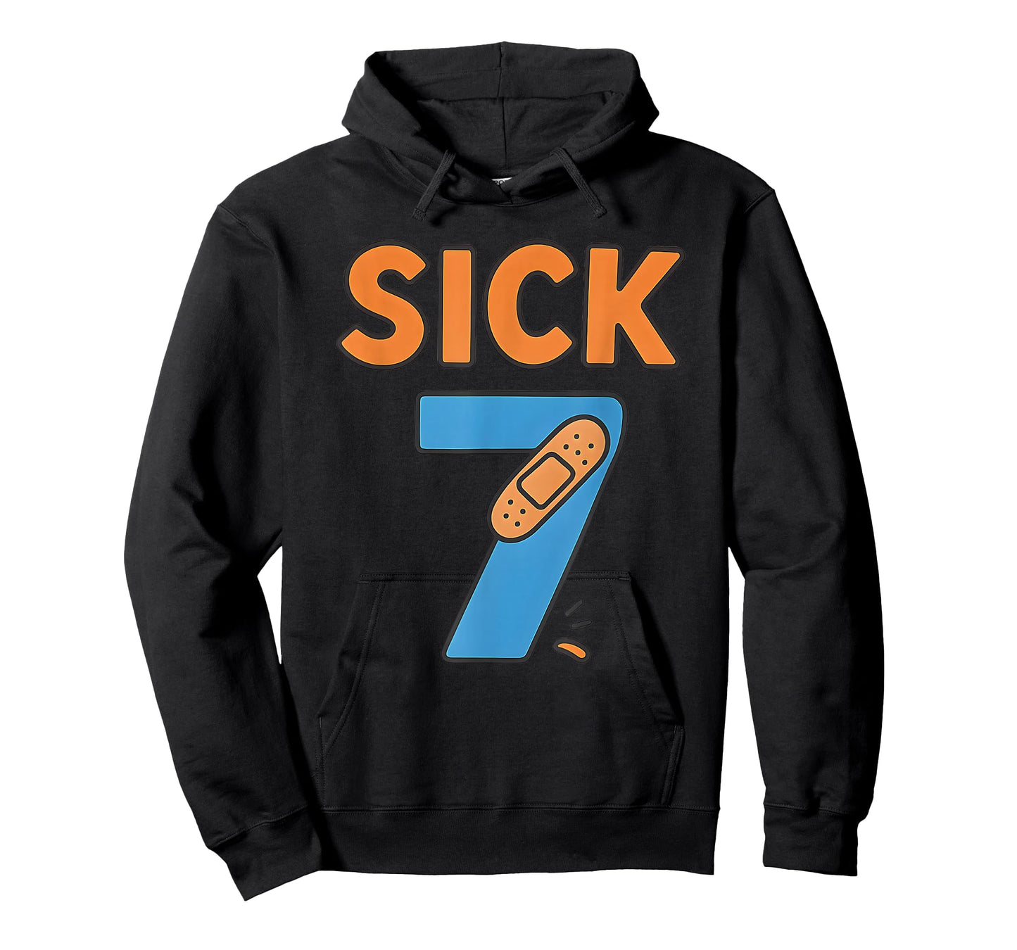 Sick Seven Meme Tee Six Seven Fun Wordplay T-Shirt