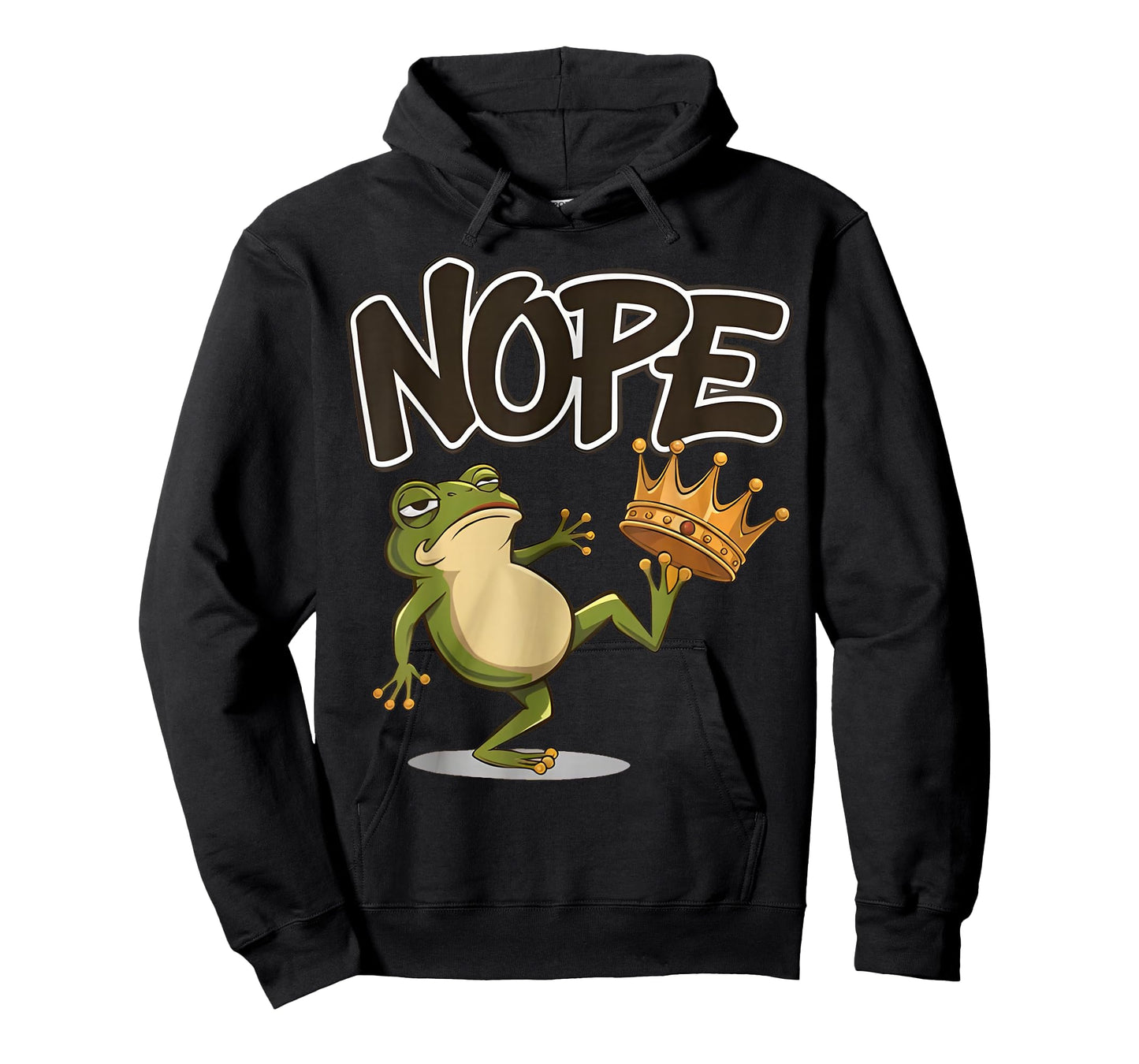 No Kings in America Frog Funny Political Meme T-Shirt
