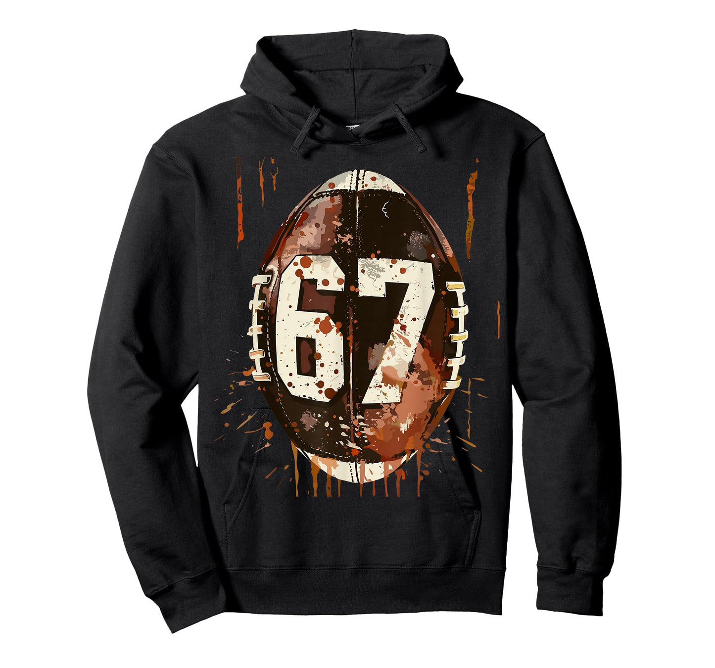 Football 67 Six Seven Alpha Slang 6 7 Meme Kids Teachers Boy T-Shirt