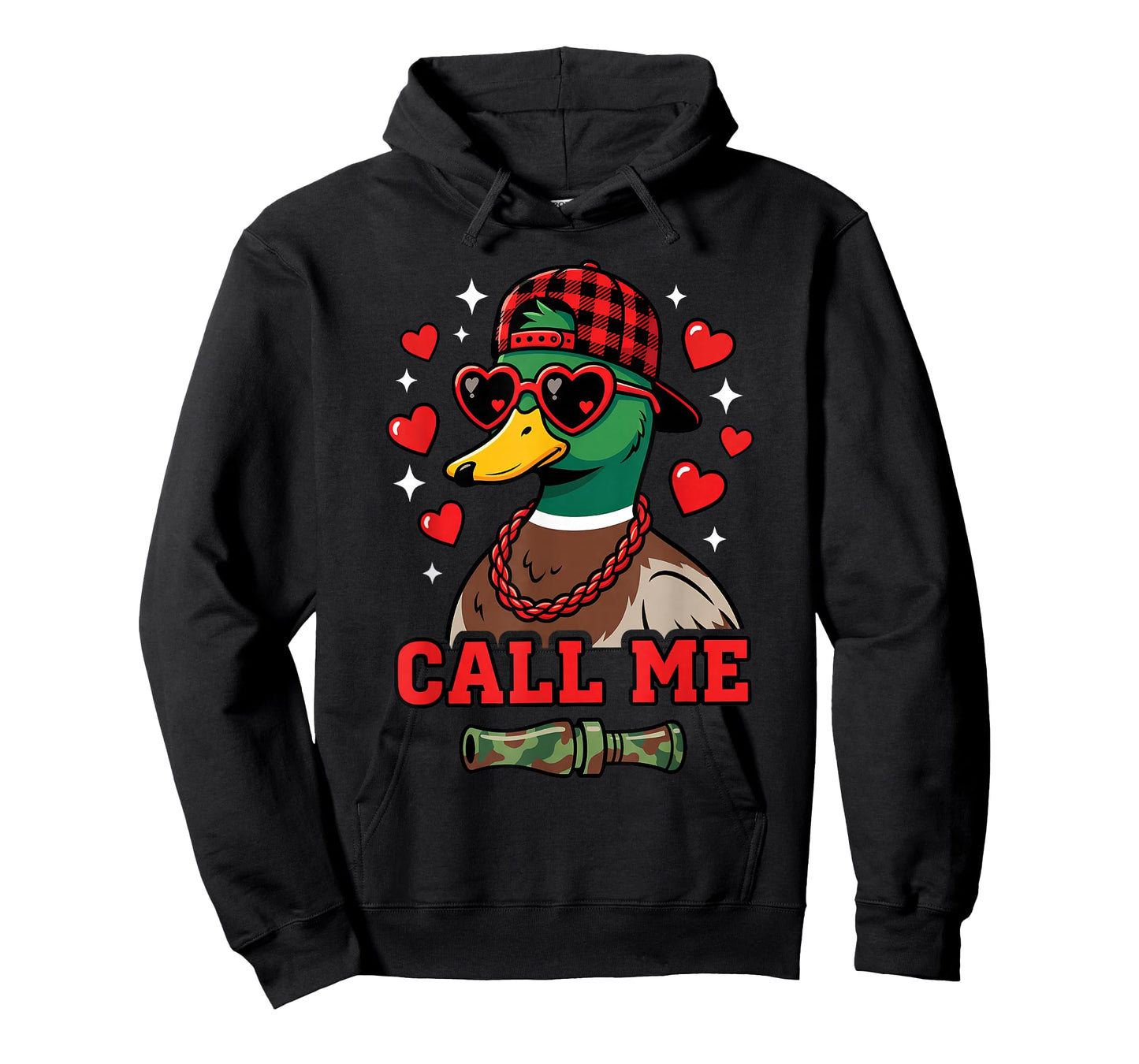 Valentine Call Me Mallard Duck Hunter Duck Hunting Season T-Shirt
