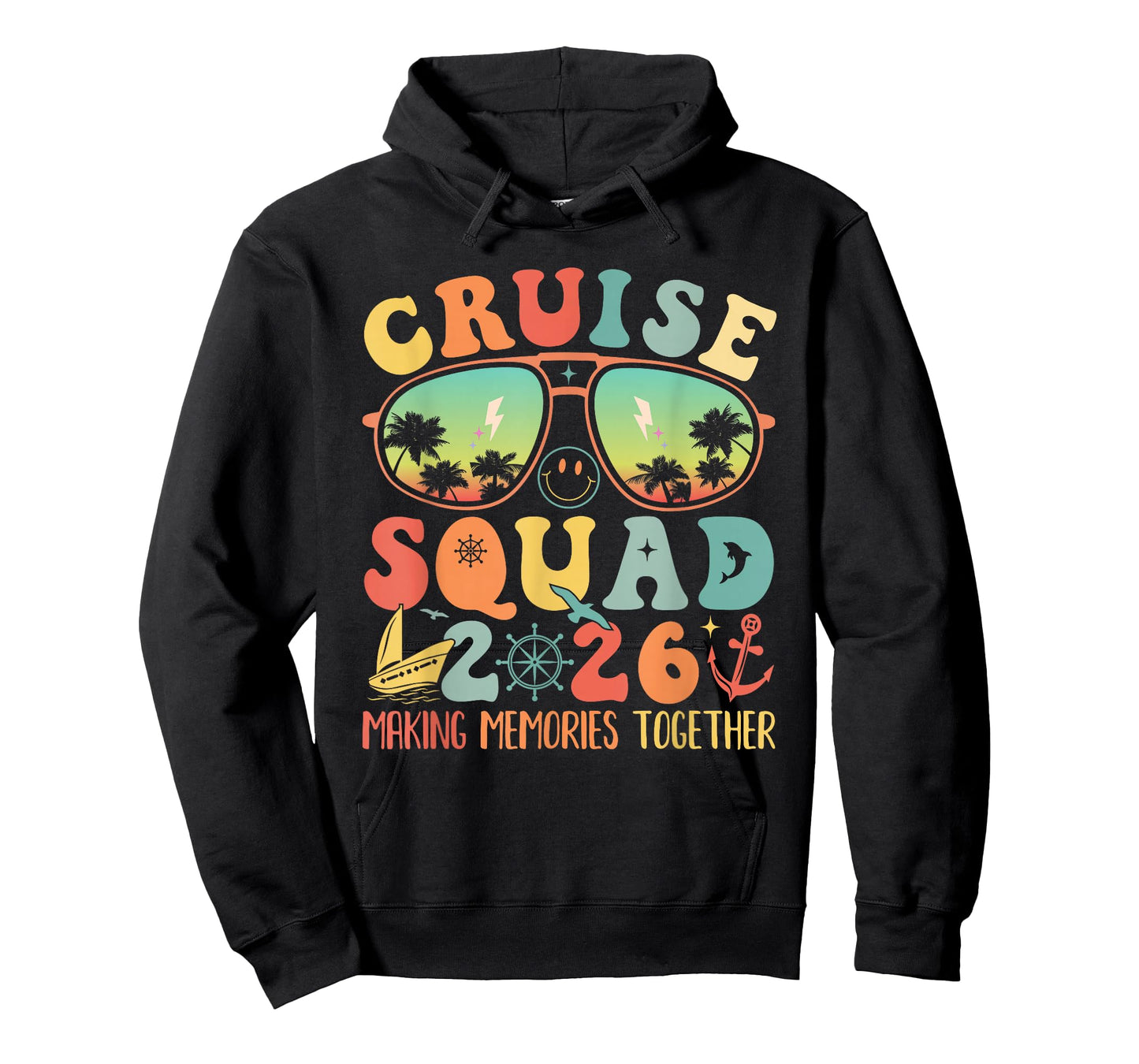 Cruise Squad 2026 Family Group Matching Summer Vacation T-Shirt