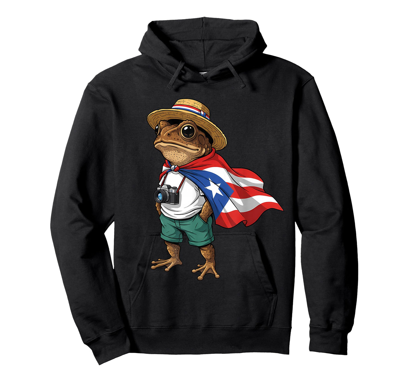 Coqui Frog Puerto Rico Flag Puerto Rican Taino Boricua T-Shirt