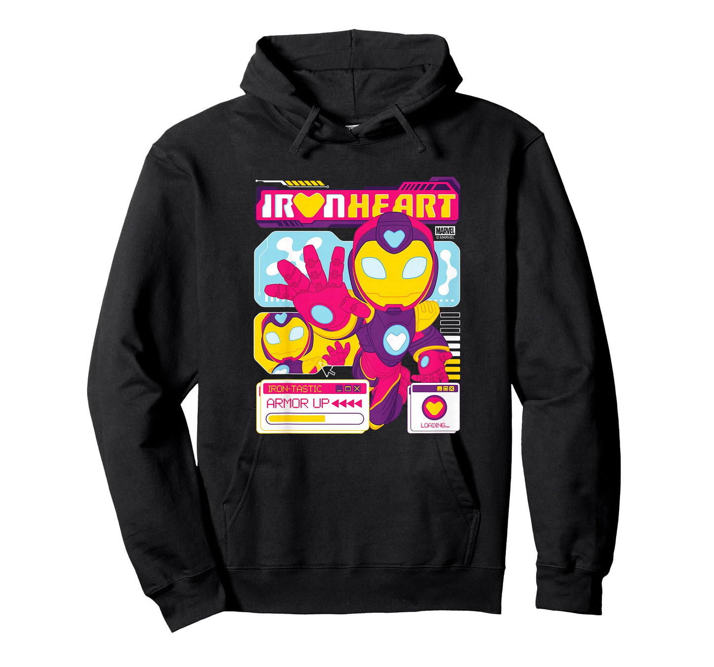 Spidey and His Amazing Friends- Ironheart Y2K T-Shirt