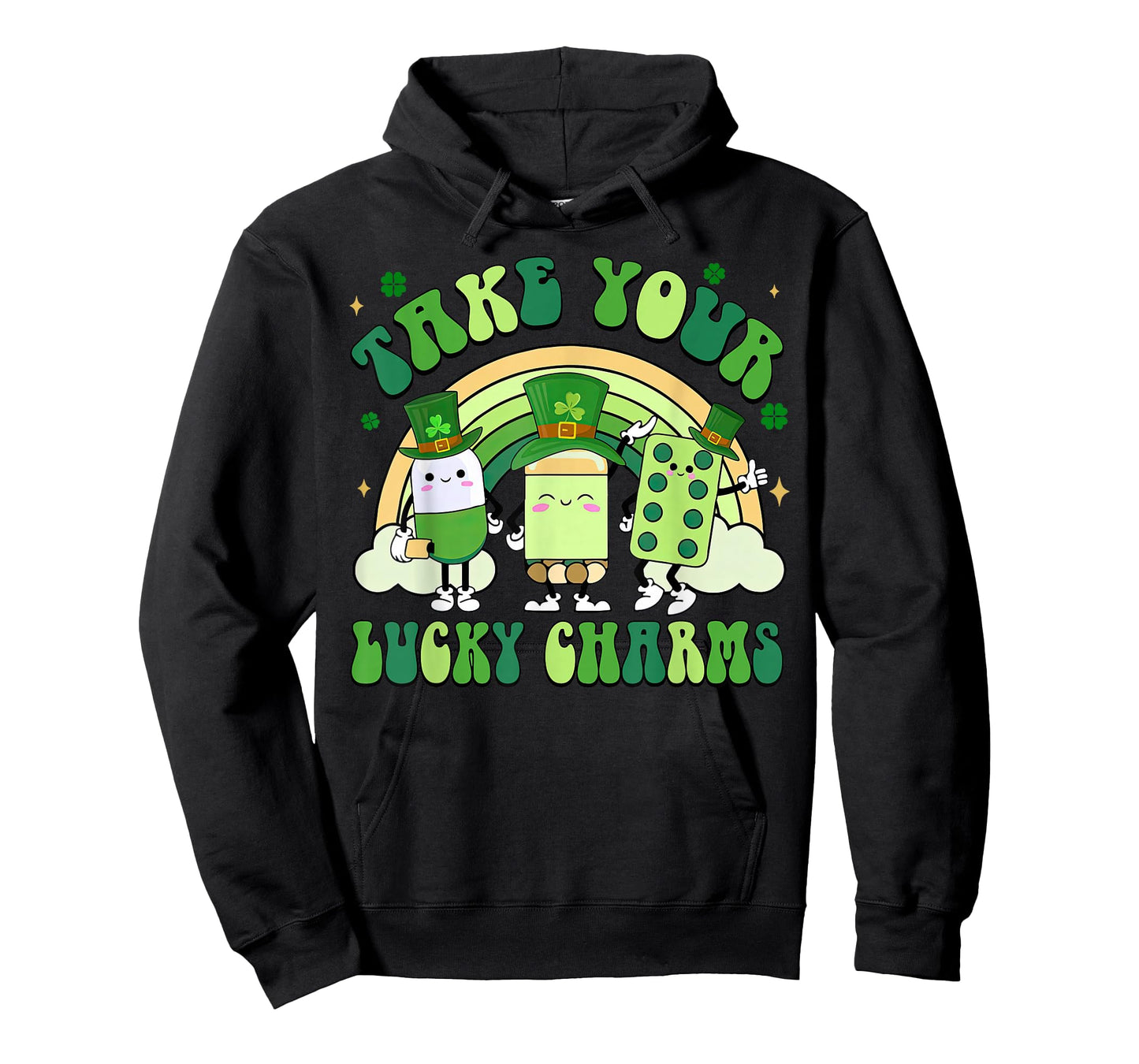 Take Your Lucky Charms Pharmacy Technician St Patrick's Day T-Shirt